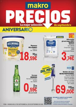 Folleto promocional de Makro válido desde el 07/09/2026