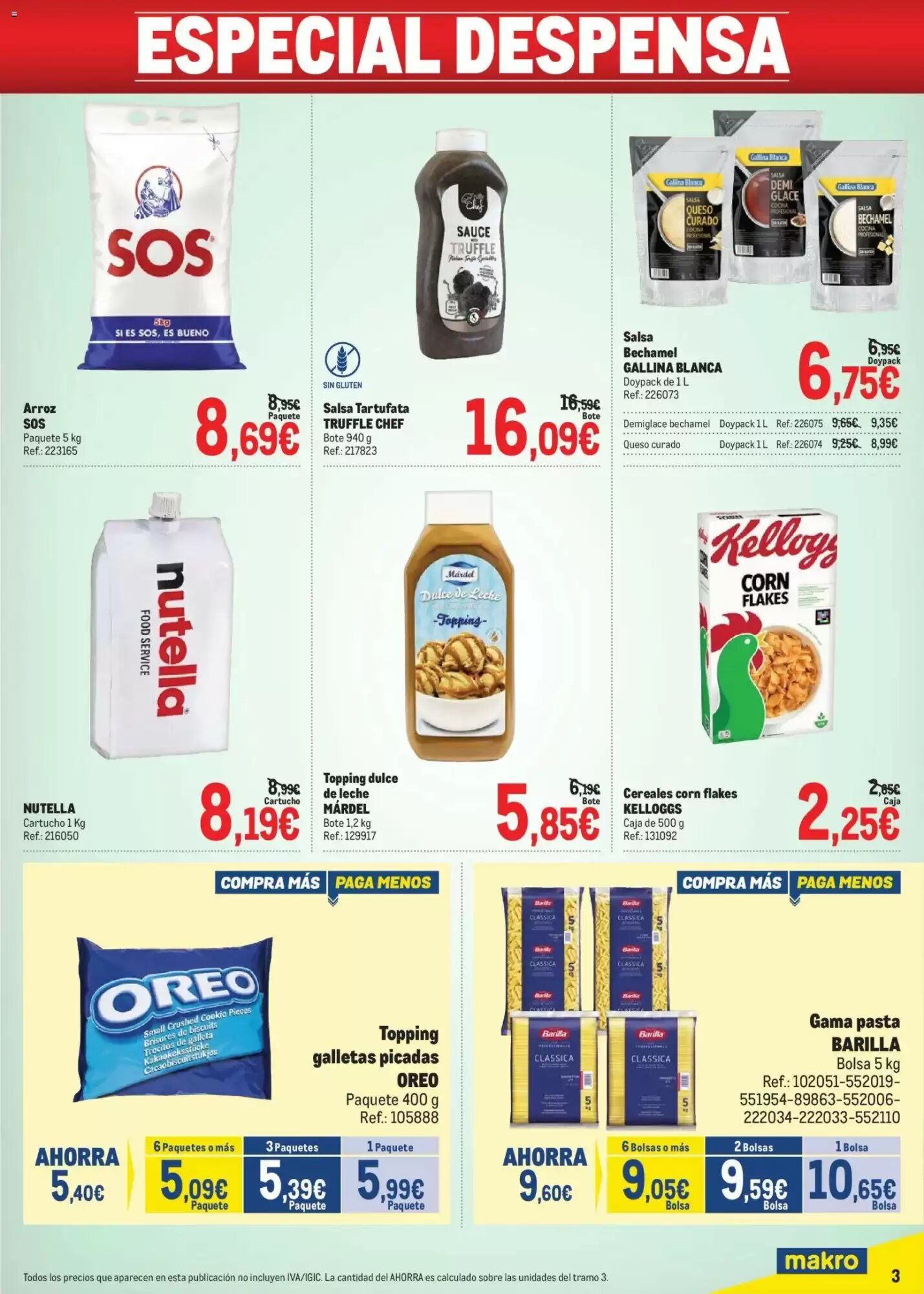 Folleto promocional de Makro válido desde el 07/09/2026 - Página 3.