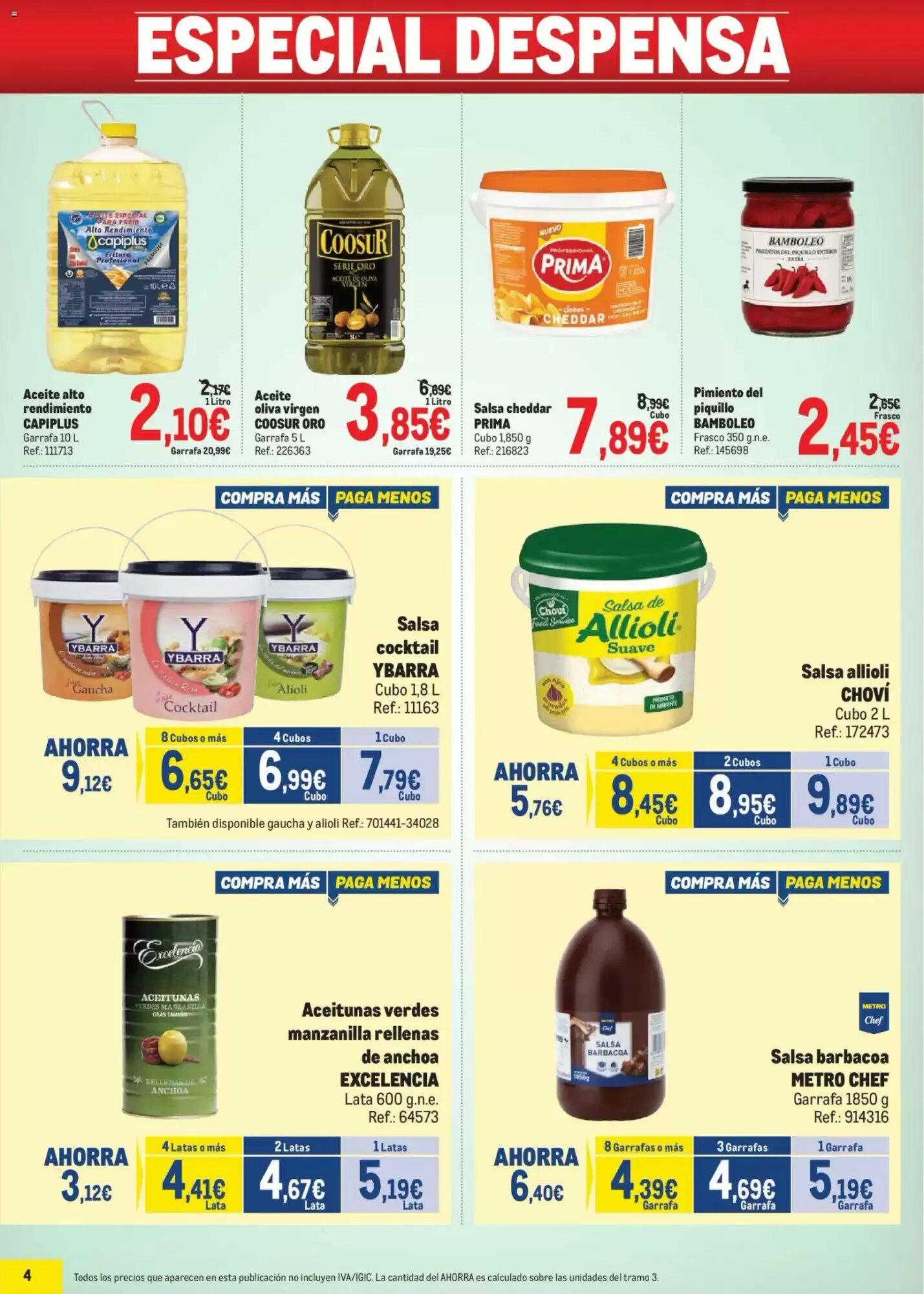 Folleto promocional de Makro válido desde el 07/09/2026 - Página 4.