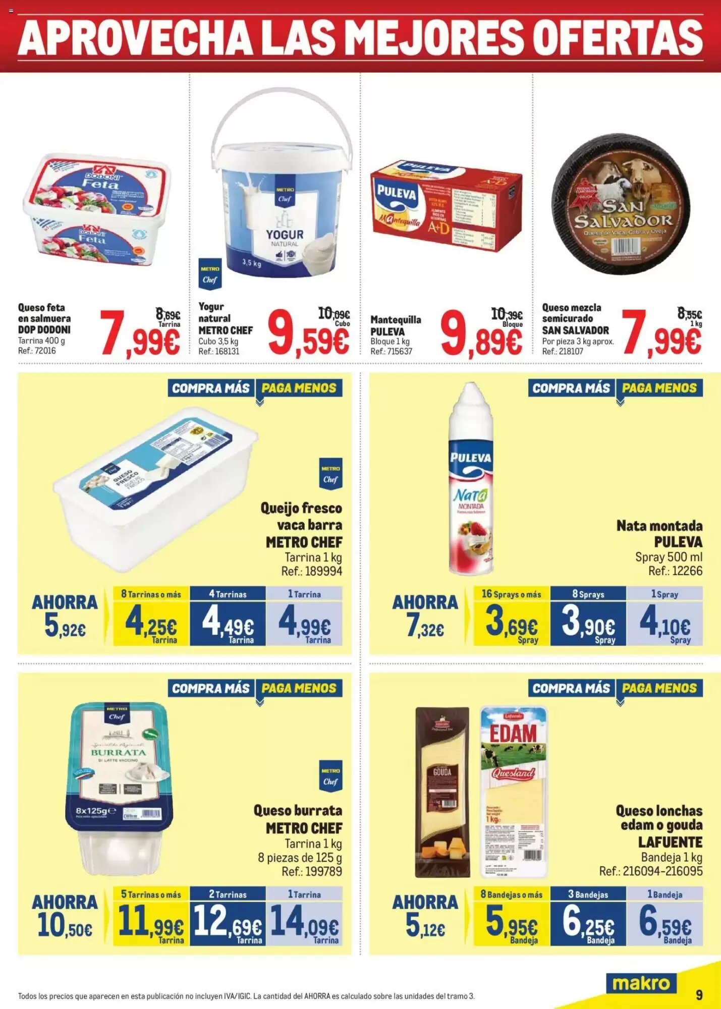 Folleto promocional de Makro válido desde el 07/09/2026 - Página 9.