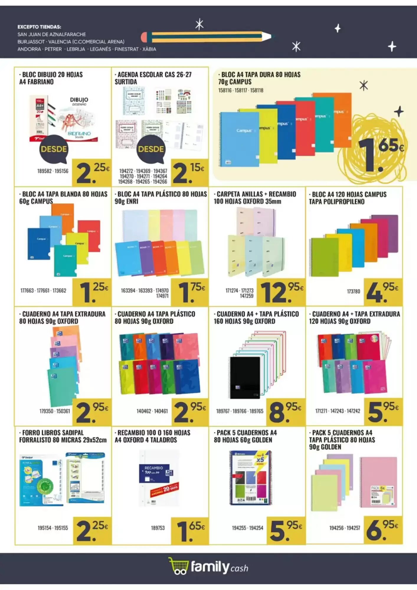 Folleto promocional de Family Cash válido desde el 07/09/2026 - Página 16.