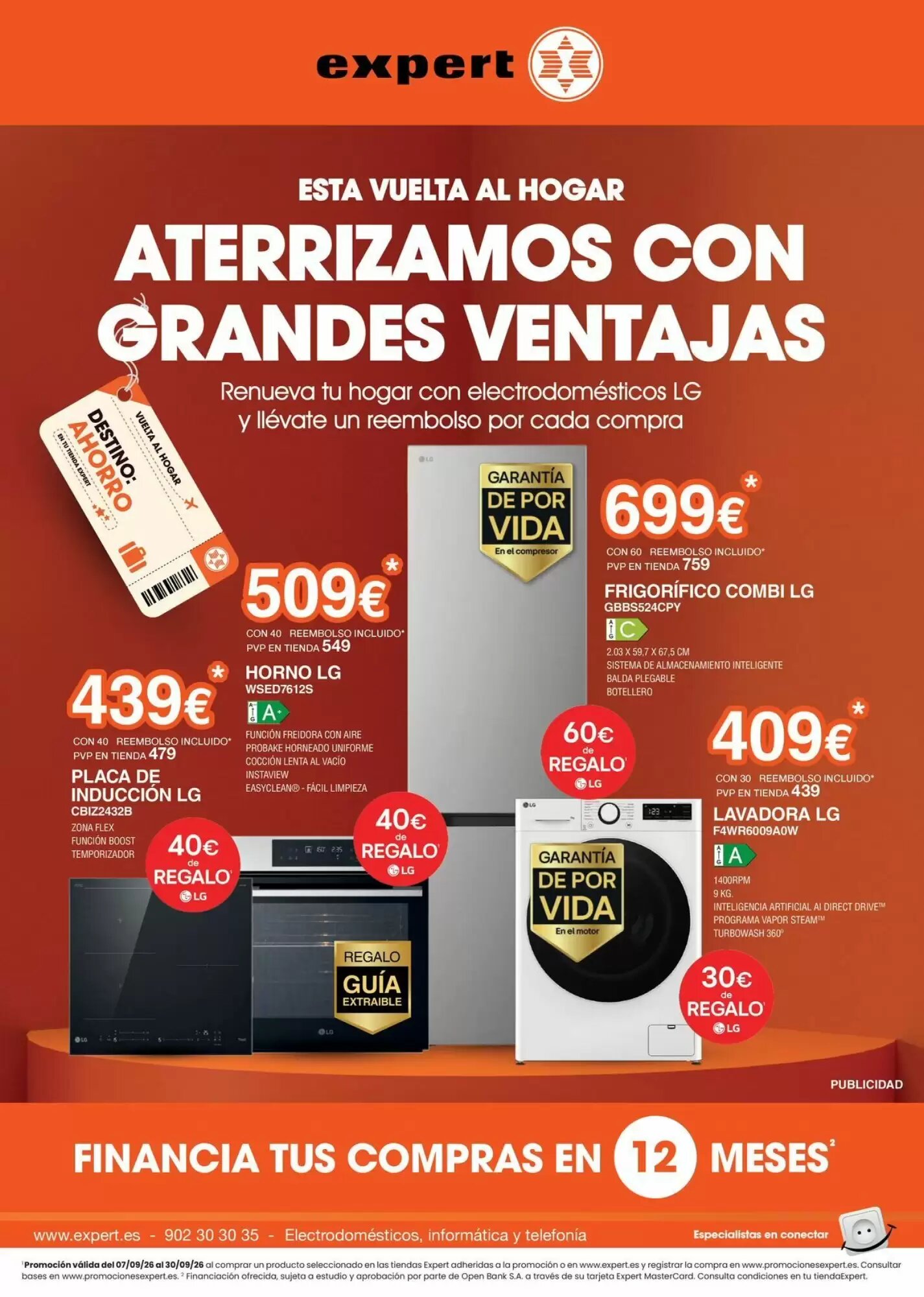 Folleto promocional de Expert válido desde el 07/09/2026 - Página 1.