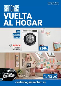 Folleto promocional de Centro Hogar Sanchez válido desde el 08/09/2026