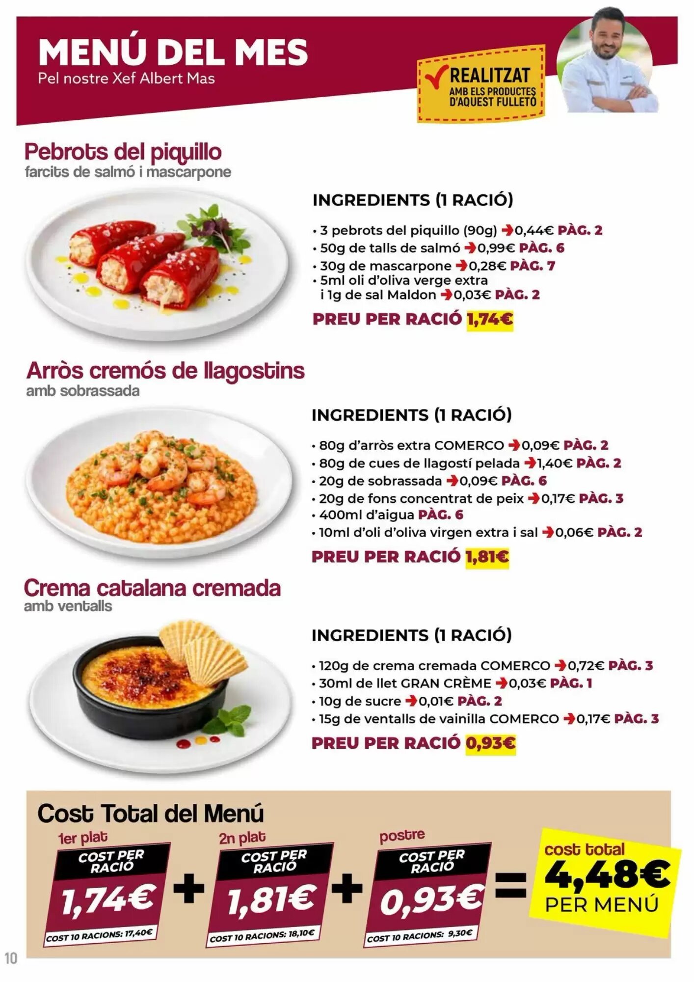 Folleto promocional de Comerco Cash & Carry válido desde el 08/09/2026 - Página 10.