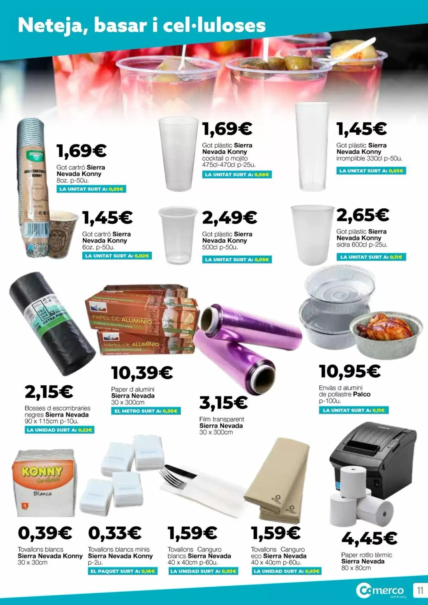 Folleto promocional de Comerco Cash & Carry válido desde el 08/09/2026 - Página 11.