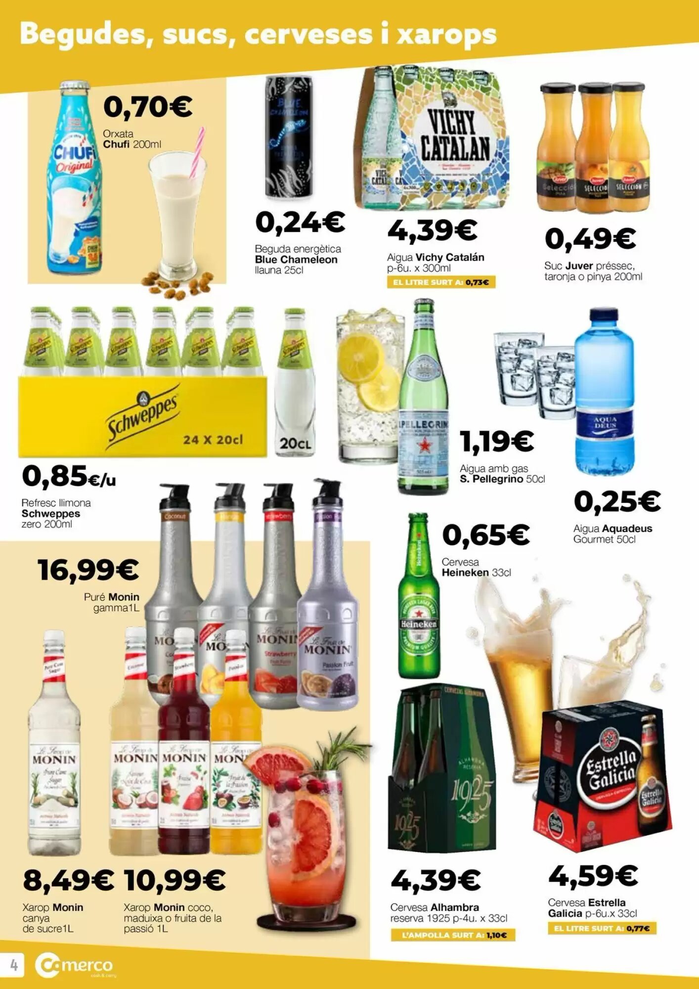 Folleto promocional de Comerco Cash & Carry válido desde el 08/09/2026 - Página 4.