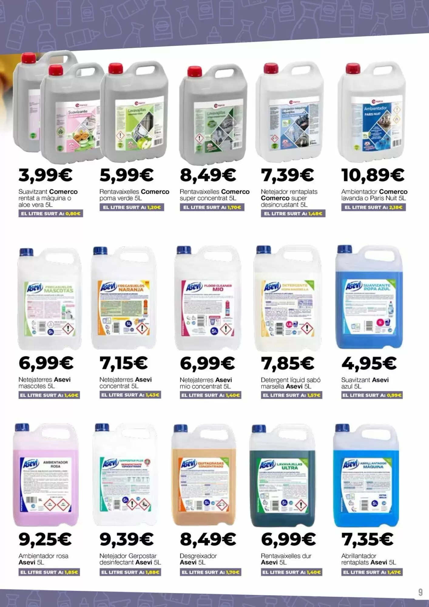Folleto promocional de Comerco Cash & Carry válido desde el 08/09/2026 - Página 9.