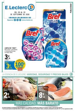 Folleto promocional de E.Leclerc válido desde el 08/09/2026