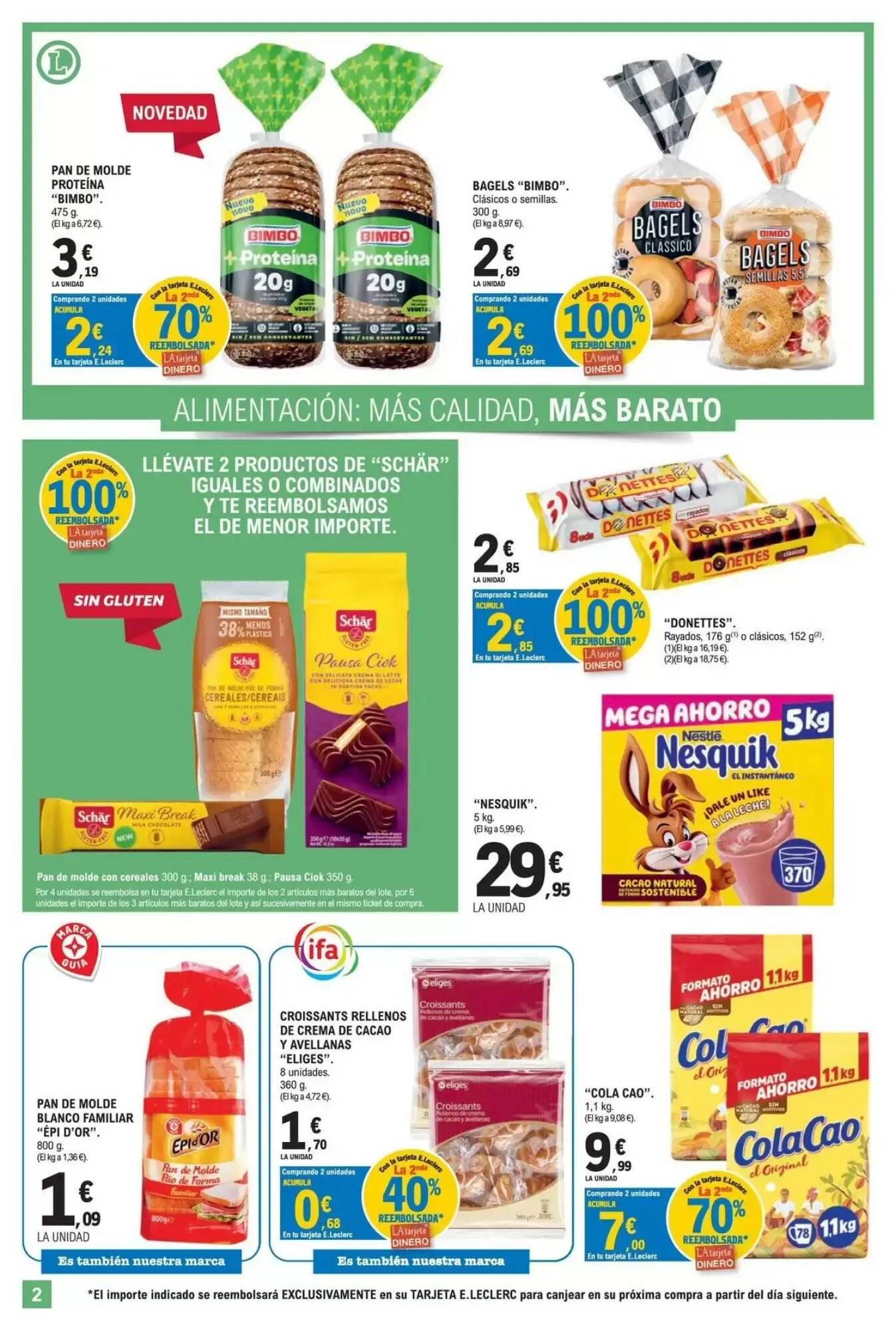 Folleto promocional de E.Leclerc válido desde el 08/09/2026 - Página 2.