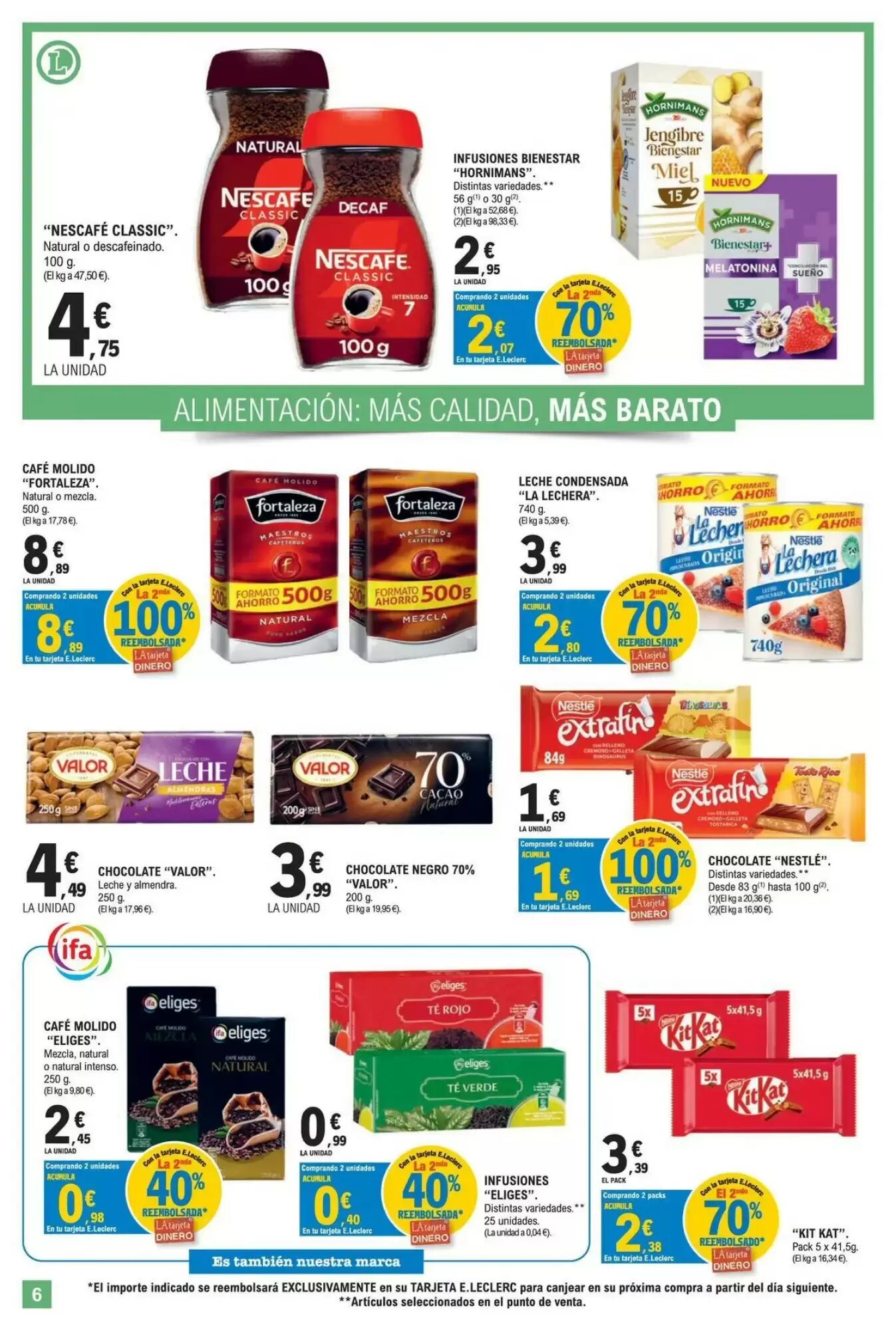 Folleto promocional de E.Leclerc válido desde el 08/09/2026 - Página 6.
