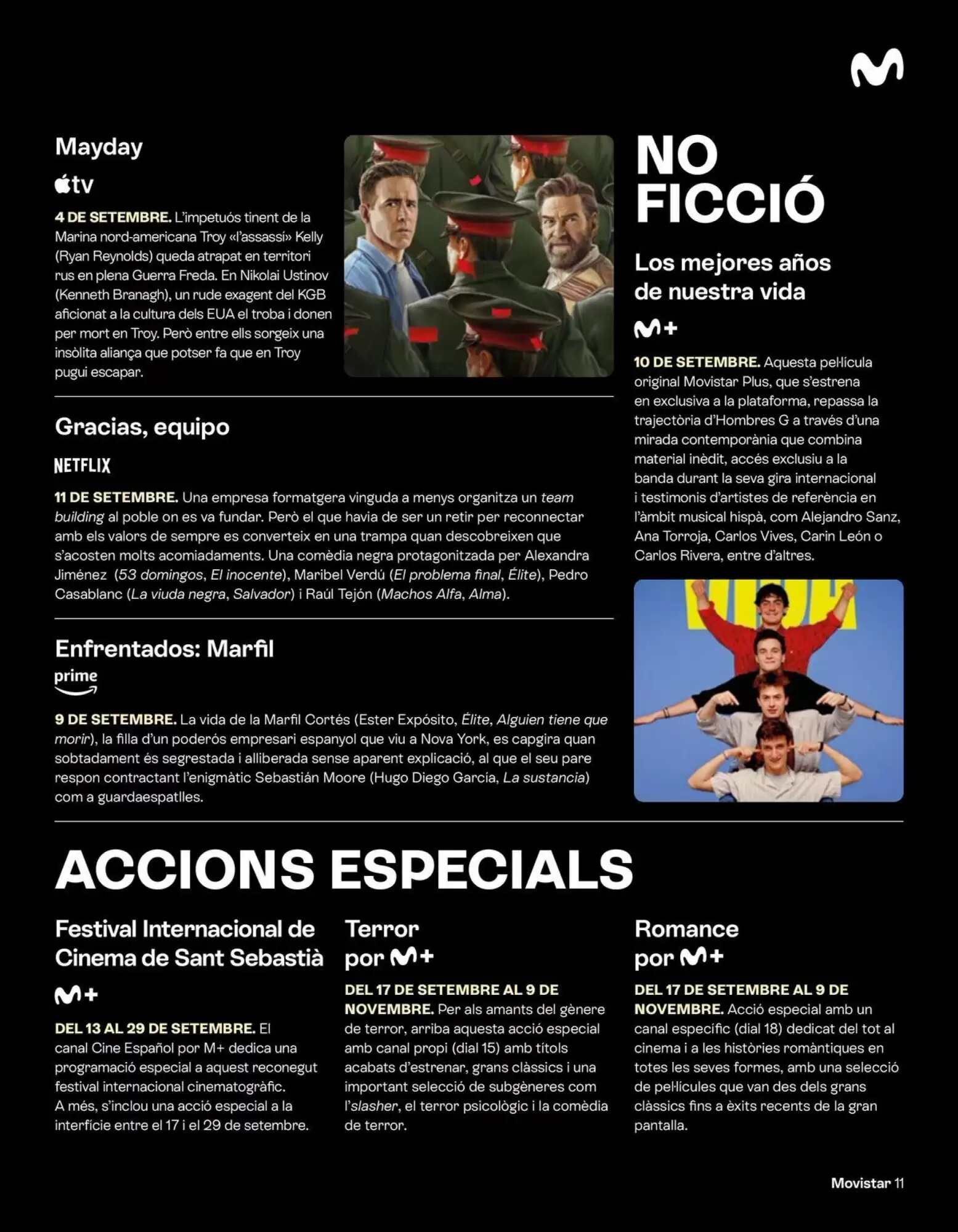 Folleto promocional de Movistar válido desde el 09/09/2026 - Página 11.