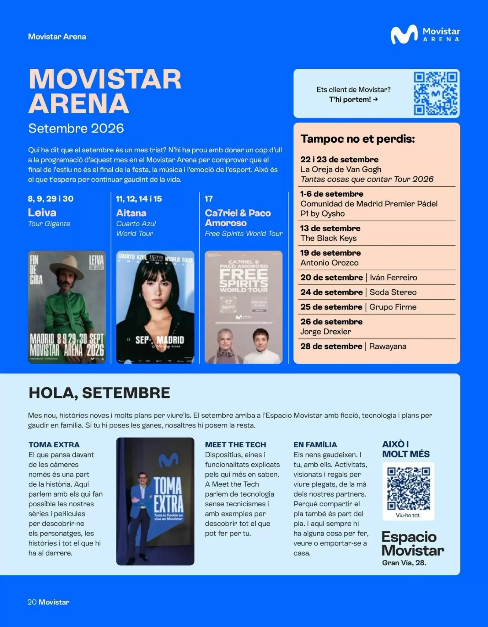 Folleto promocional de Movistar válido desde el 09/09/2026 - Página 20.