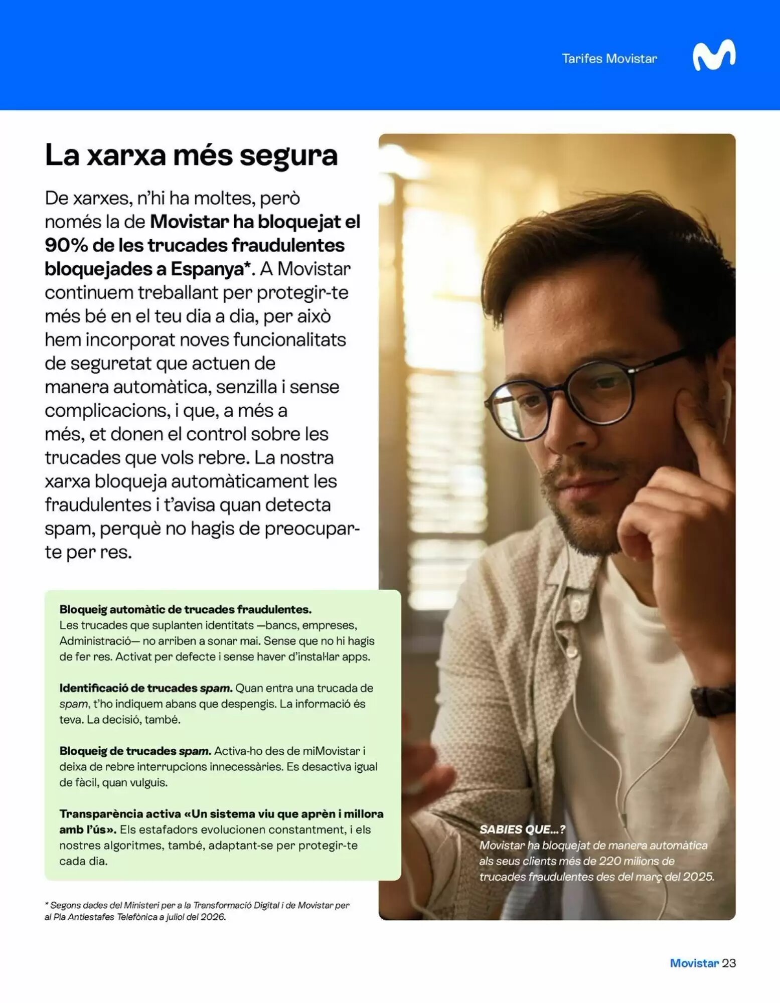 Folleto promocional de Movistar válido desde el 09/09/2026 - Página 23.