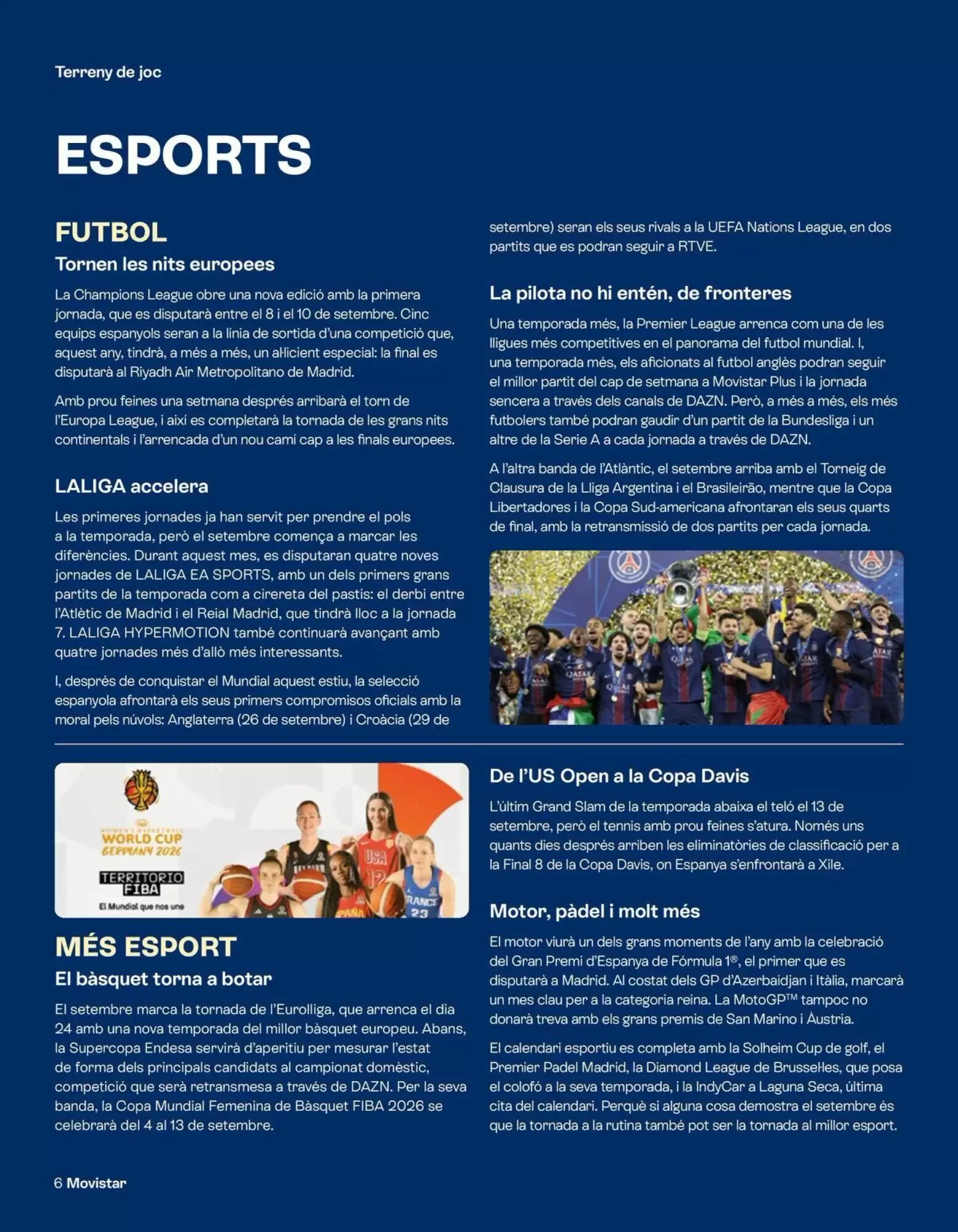 Folleto promocional de Movistar válido desde el 09/09/2026 - Página 6.