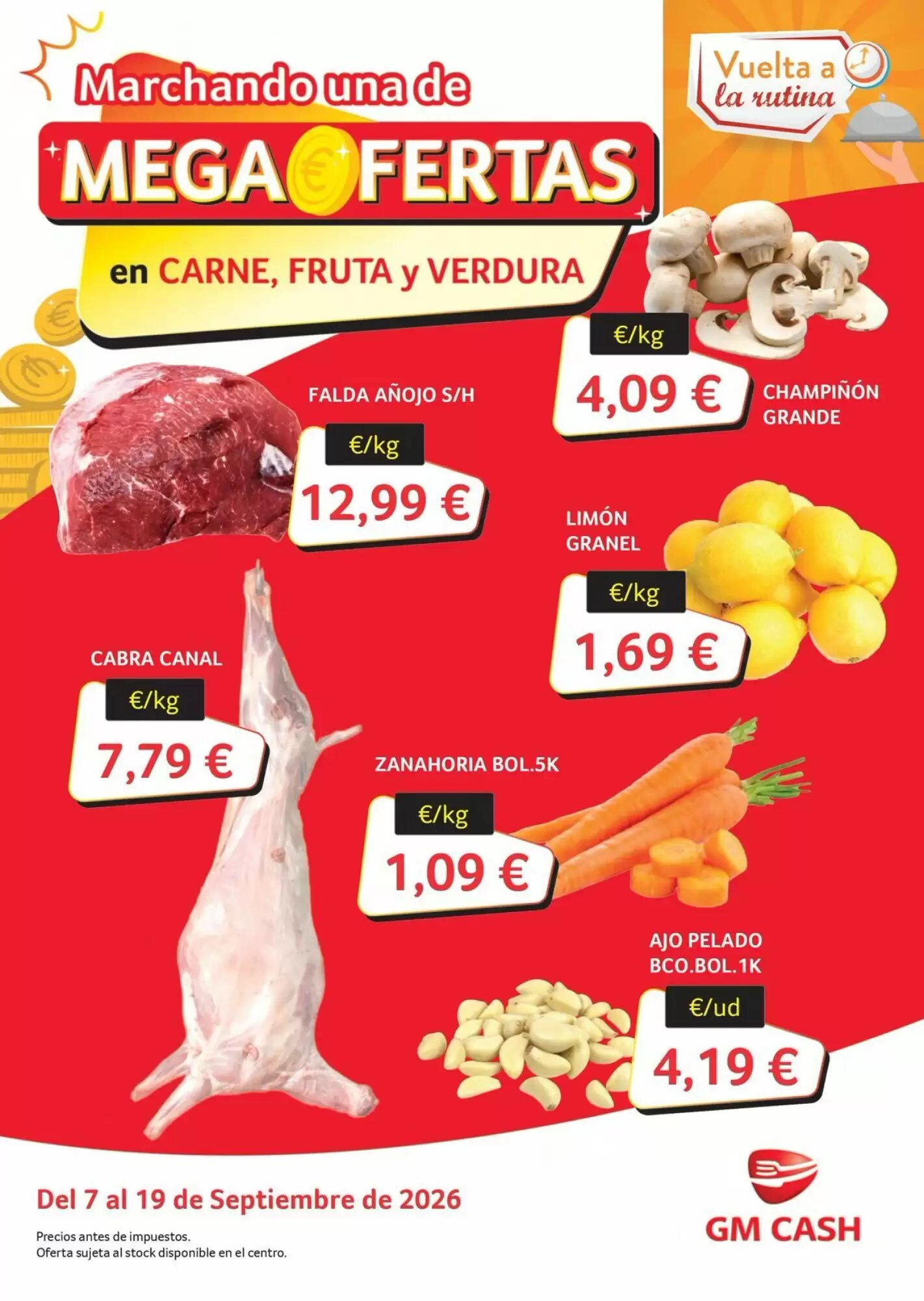 Folleto promocional de GM Cash & Carry válido desde el 09/09/2026 - Página 13.