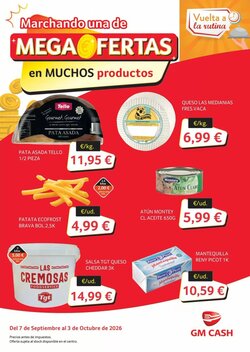 Folleto promocional de GM Cash & Carry válido desde el 09/09/2026