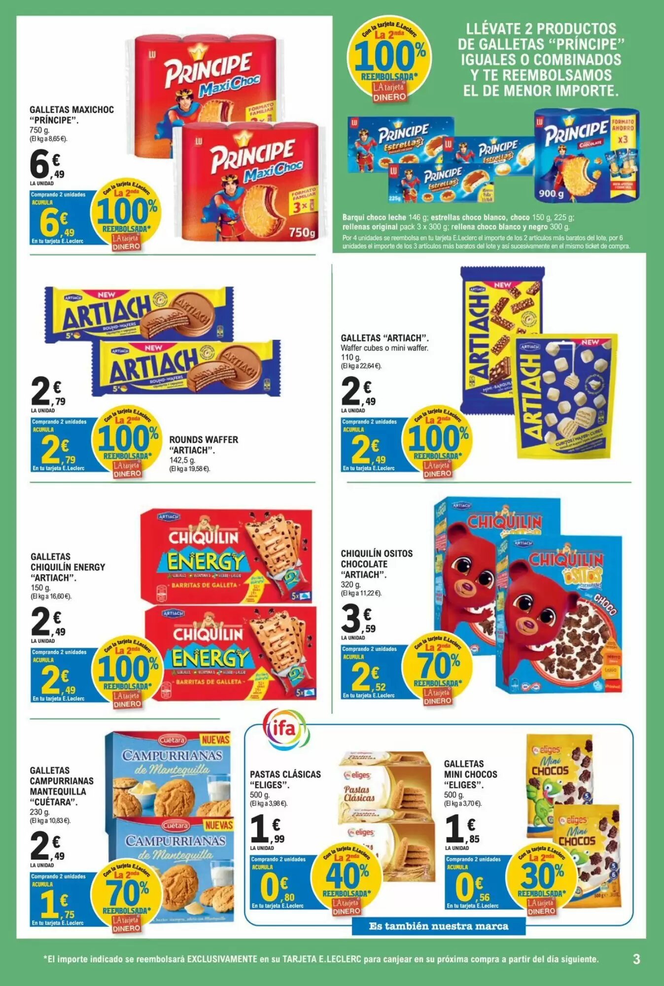Folleto promocional de E.Leclerc válido desde el 09/09/2026 - Página 3.