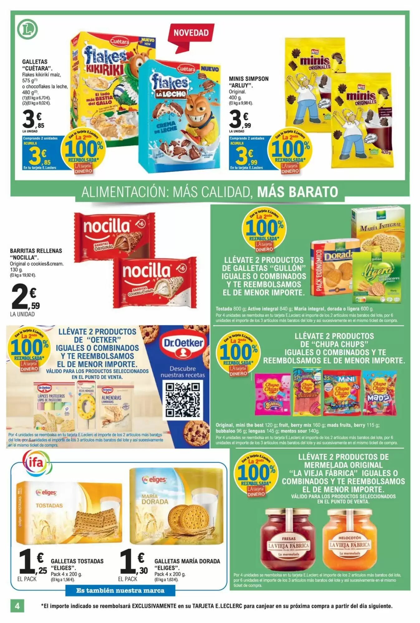 Folleto promocional de E.Leclerc válido desde el 09/09/2026 - Página 4.