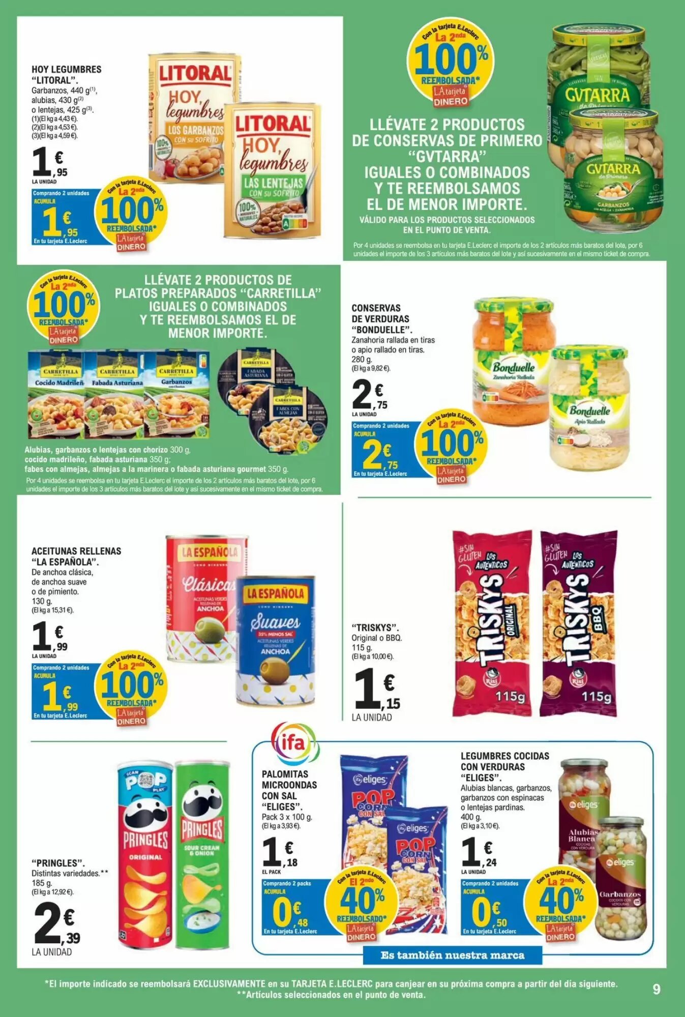 Folleto promocional de E.Leclerc válido desde el 09/09/2026 - Página 9.