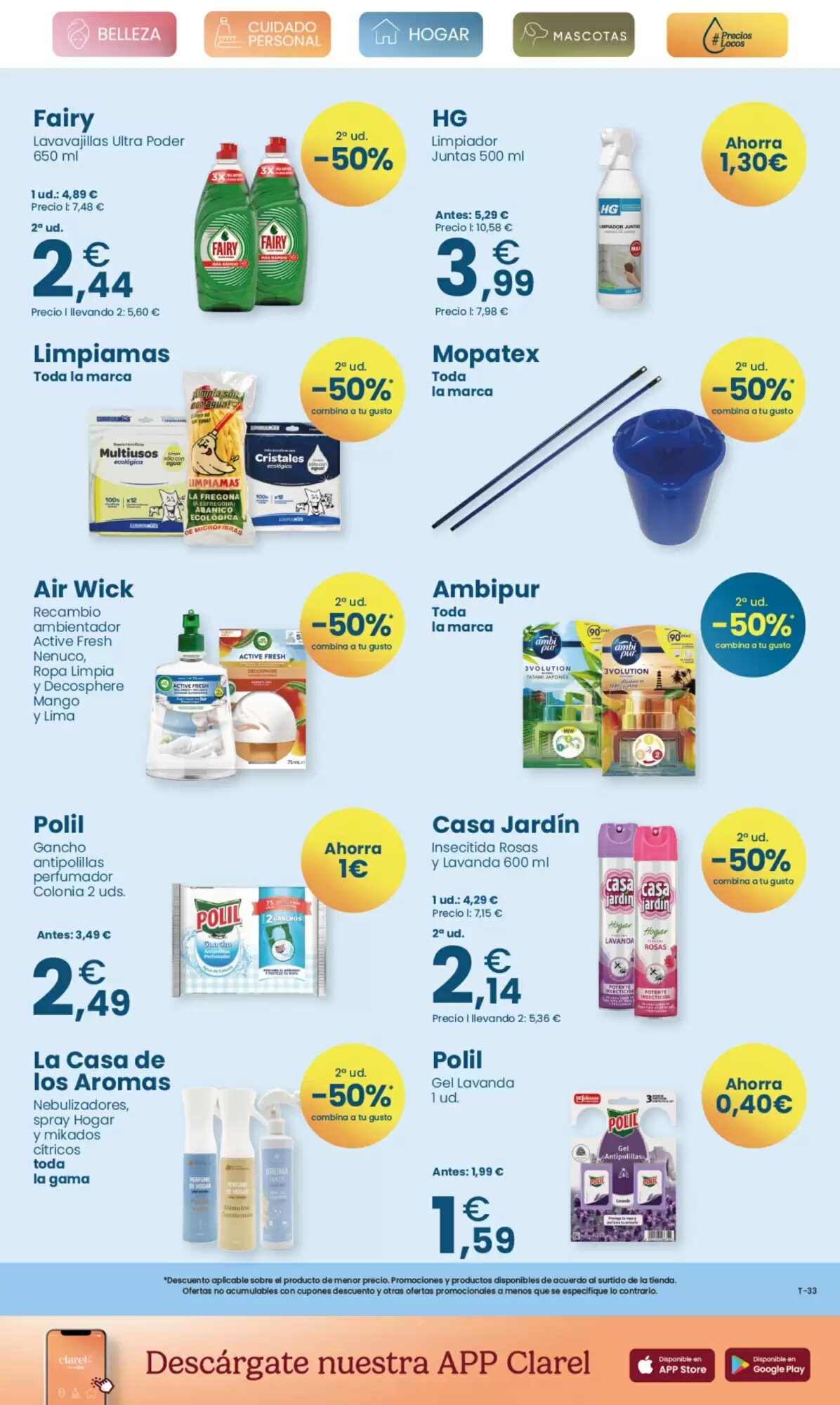 Folleto promocional de Clarel válido desde el 09/09/2026 - Página 11.