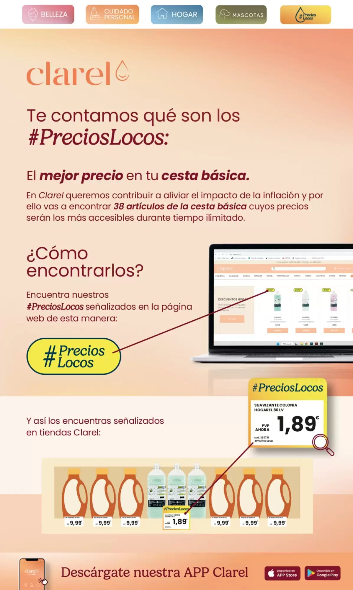 Folleto promocional de Clarel válido desde el 09/09/2026 - Página 13.