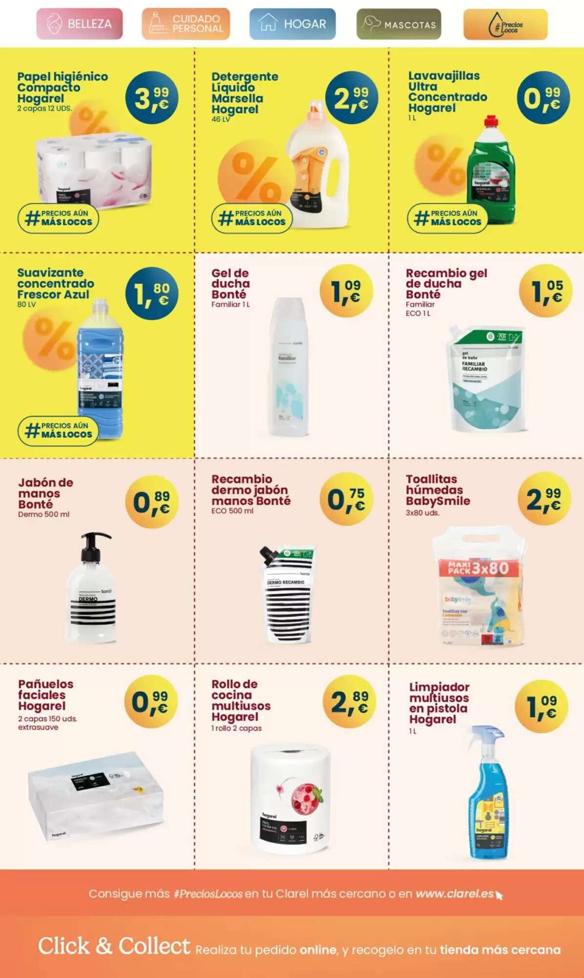 Folleto promocional de Clarel válido desde el 09/09/2026 - Página 14.