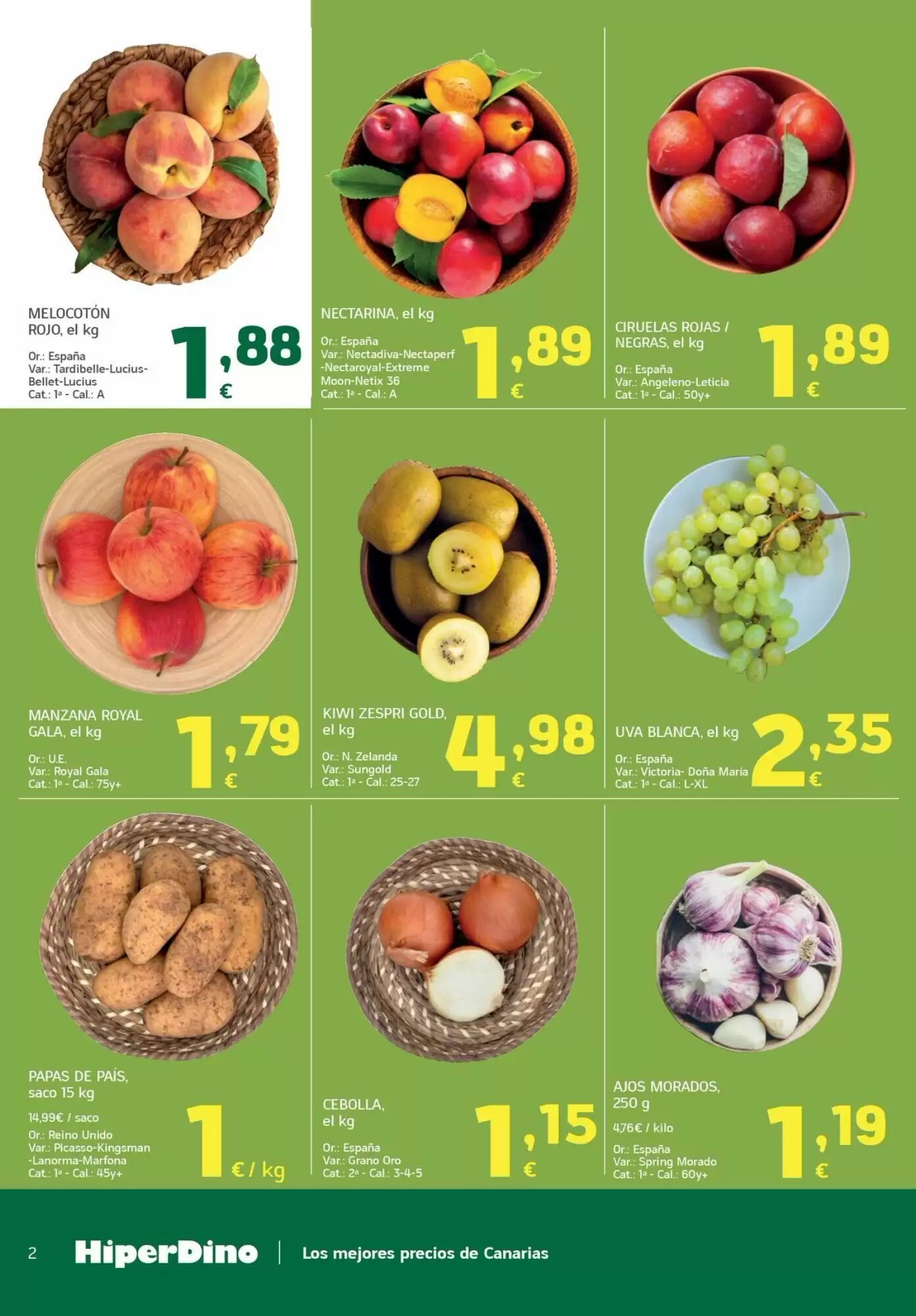 Folleto promocional de HiperDino válido desde el 09/09/2026 - Página 2.