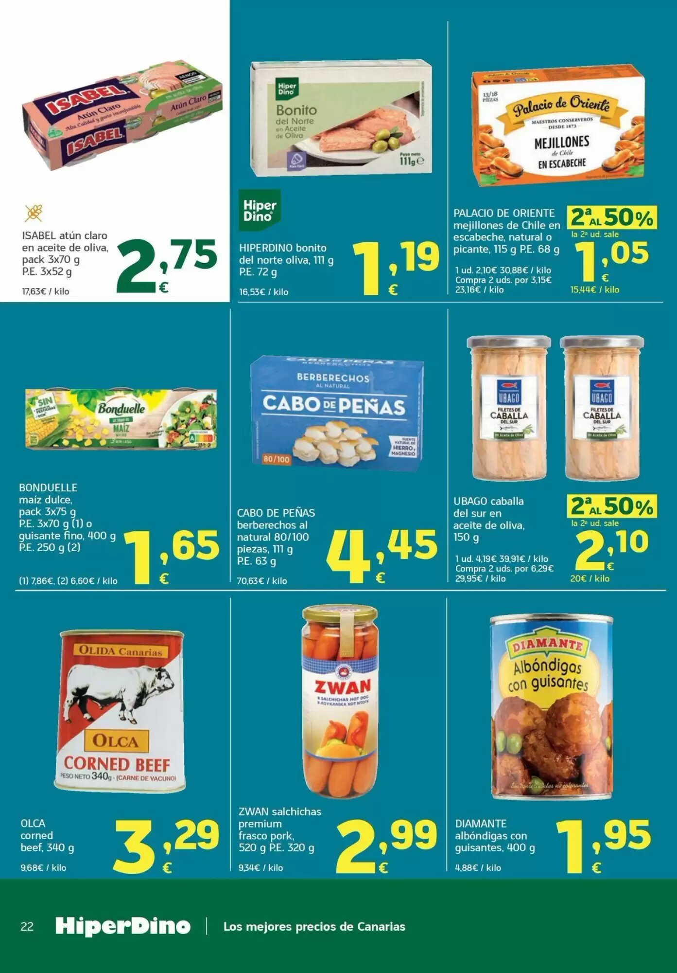 Folleto promocional de HiperDino válido desde el 09/09/2026 - Página 22.