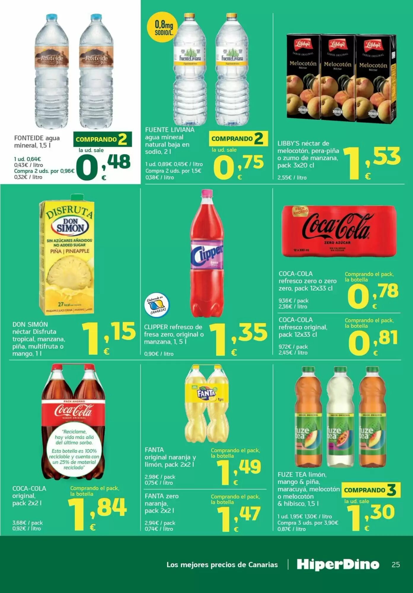 Folleto promocional de HiperDino válido desde el 09/09/2026 - Página 25.