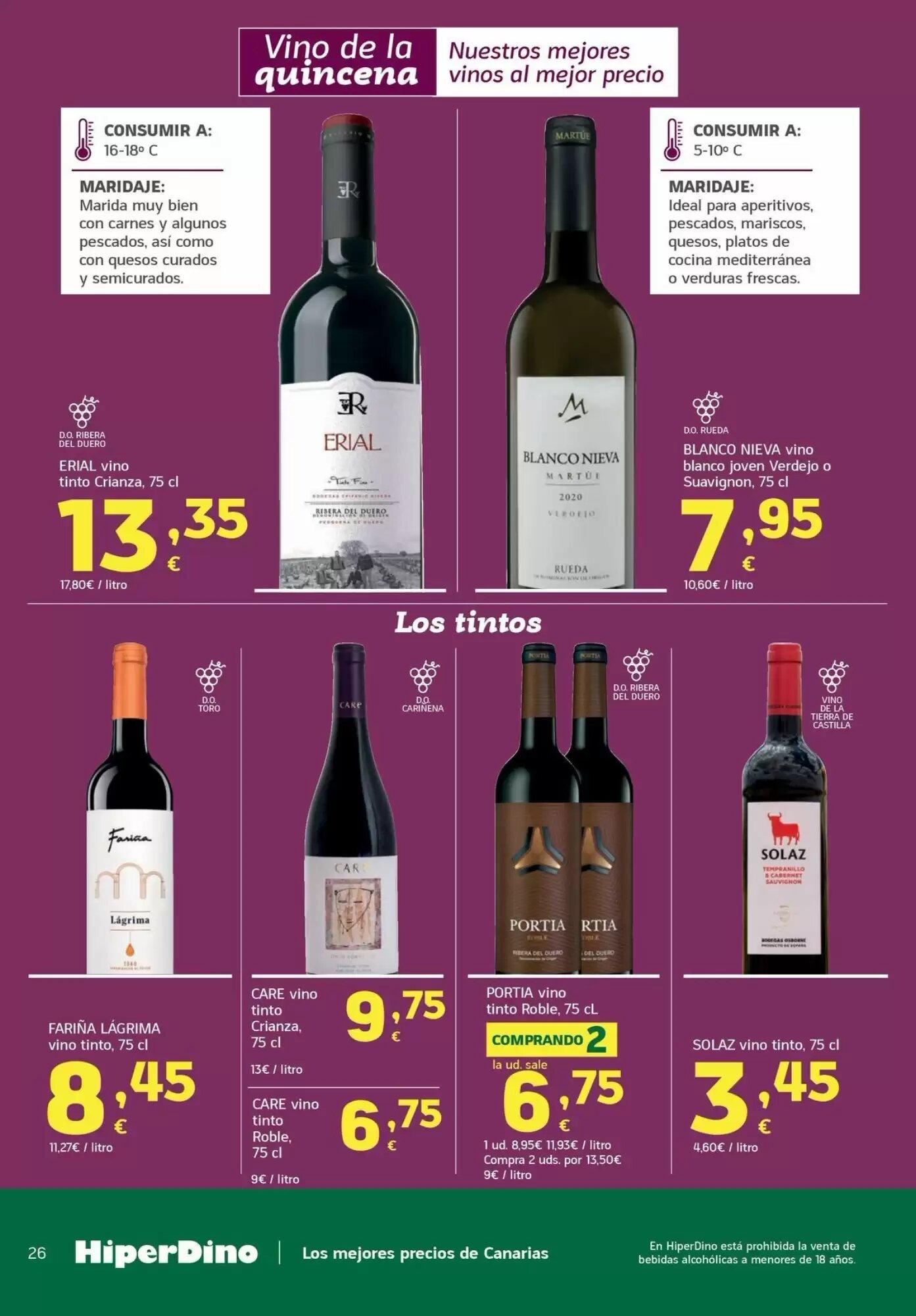 Folleto promocional de HiperDino válido desde el 09/09/2026 - Página 26.