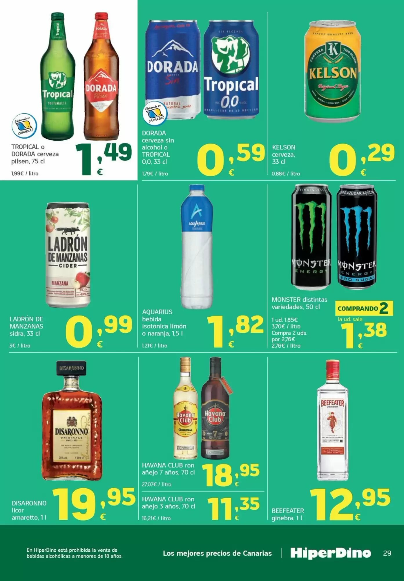 Folleto promocional de HiperDino válido desde el 09/09/2026 - Página 29.