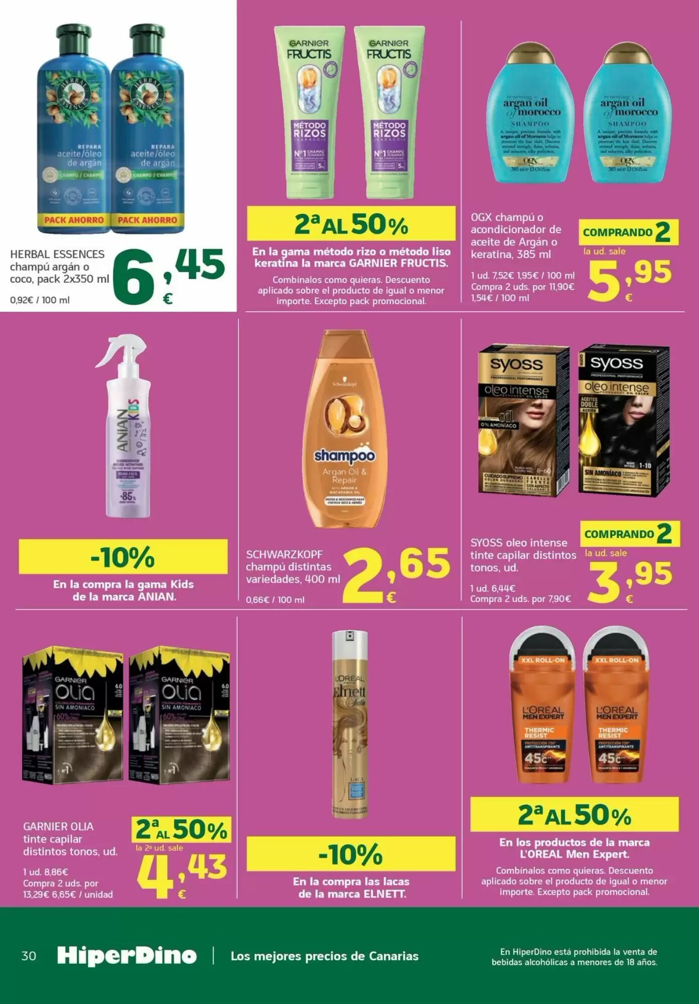 Folleto promocional de HiperDino válido desde el 09/09/2026 - Página 30.
