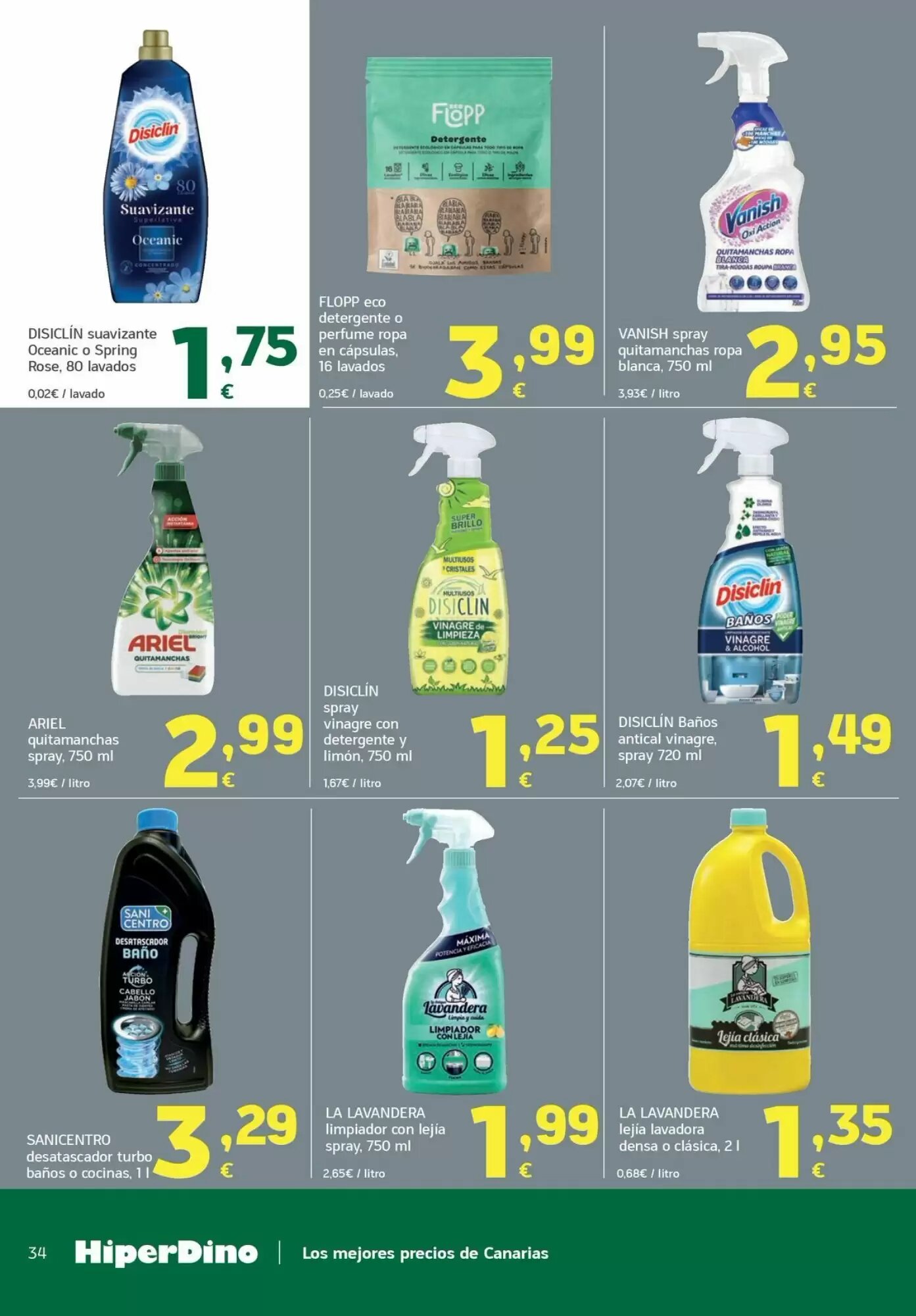 Folleto promocional de HiperDino válido desde el 09/09/2026 - Página 34.
