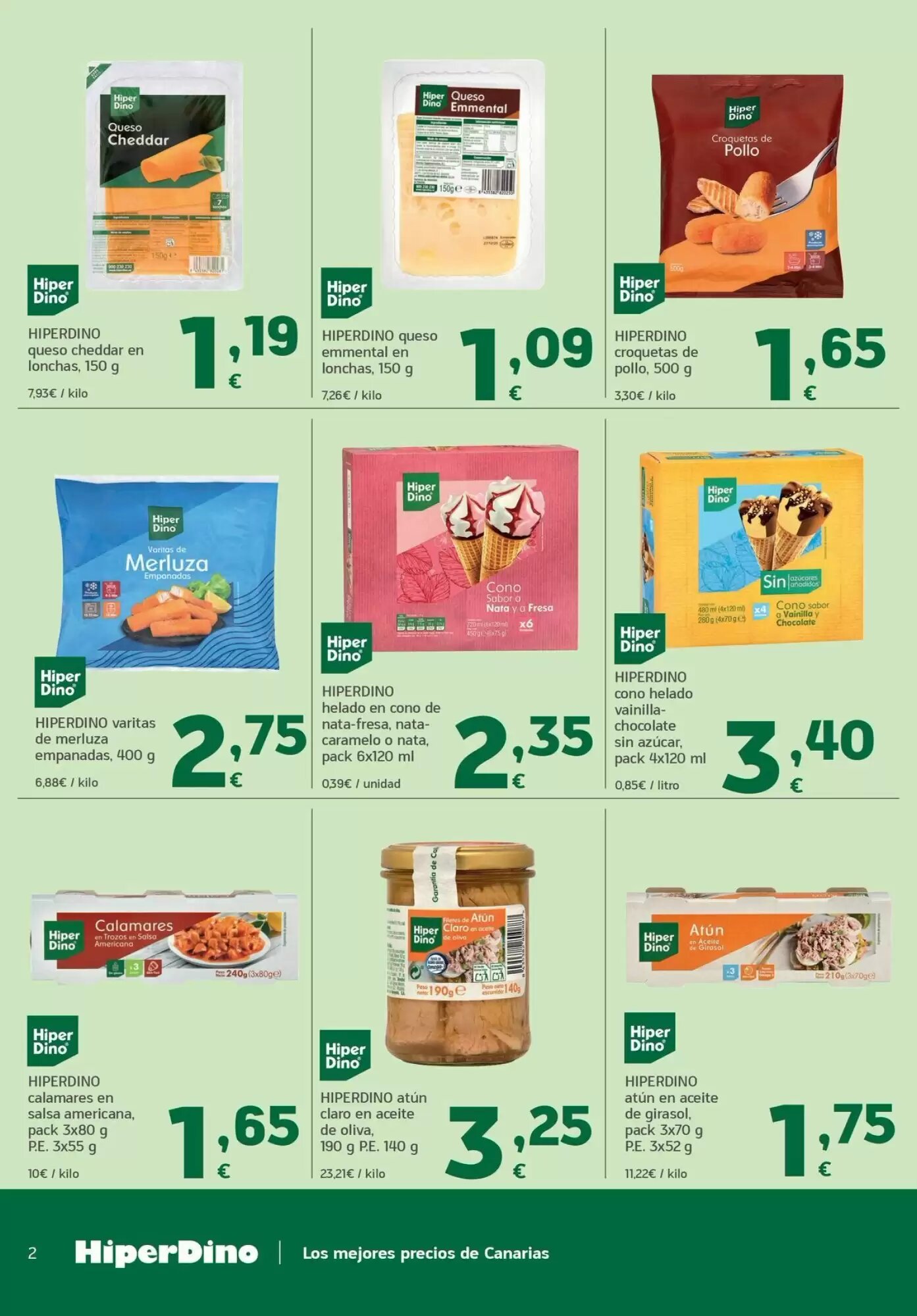 Folleto promocional de HiperDino válido desde el 09/09/2026 - Página 2.