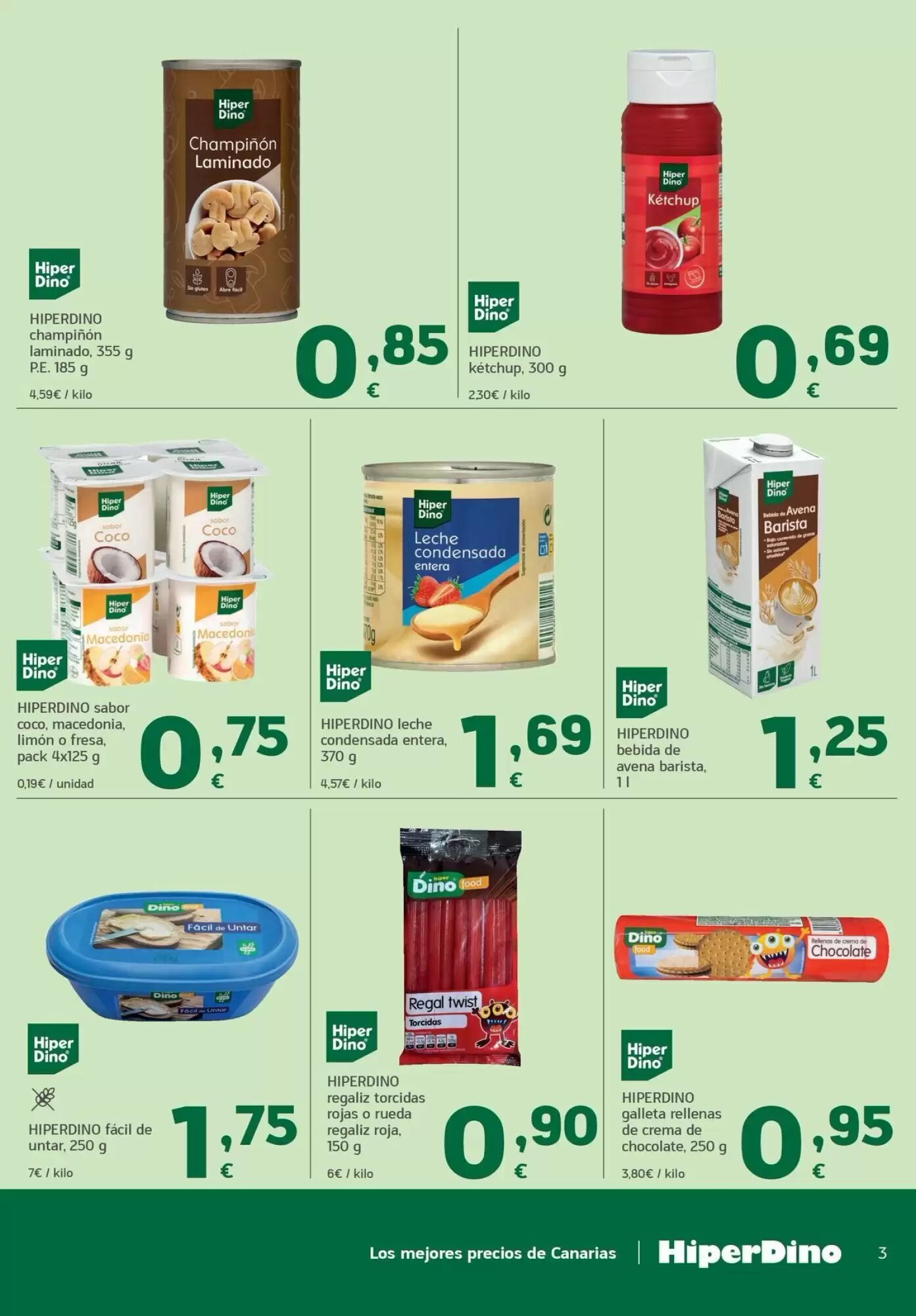 Folleto promocional de HiperDino válido desde el 09/09/2026 - Página 3.