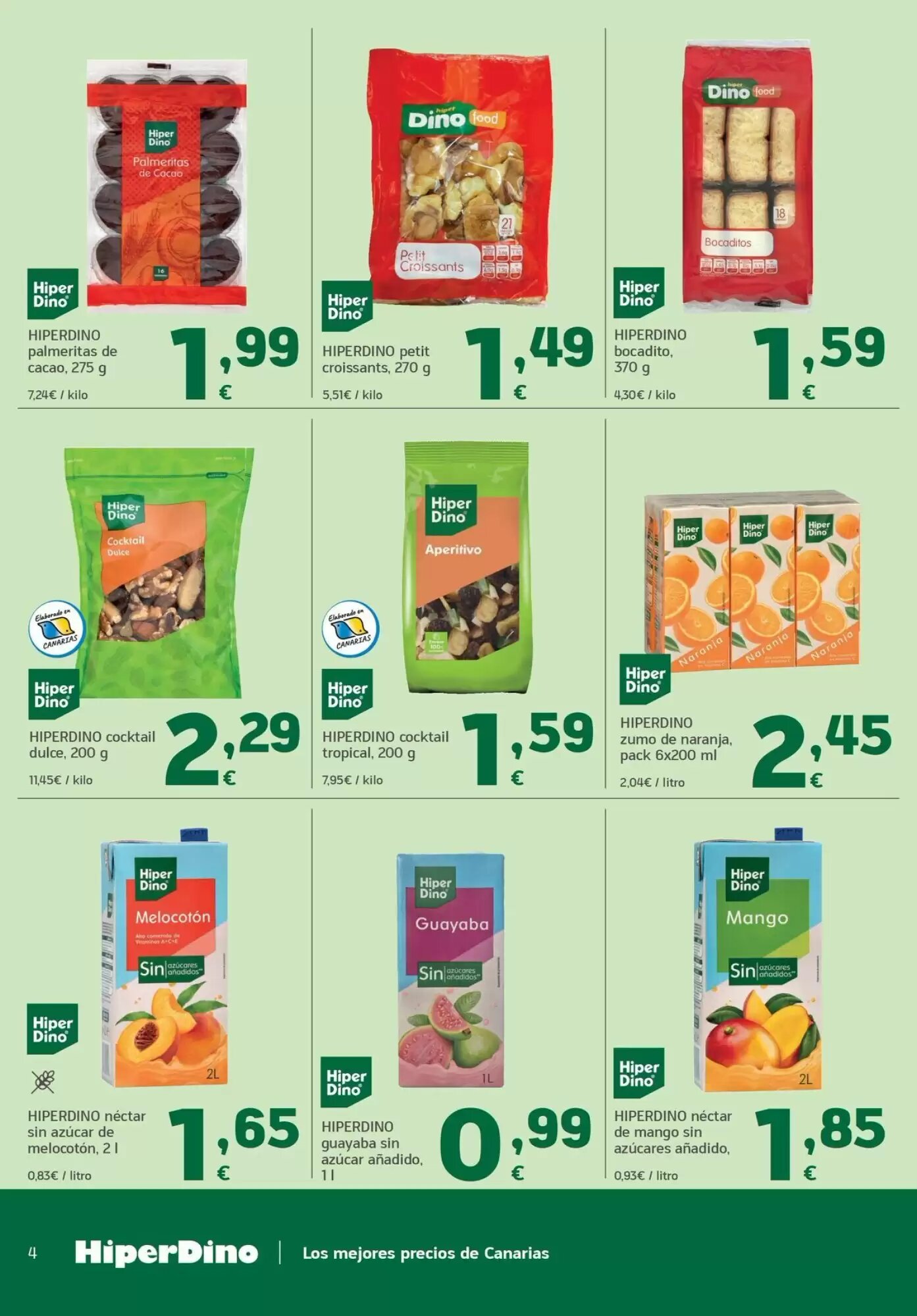 Folleto promocional de HiperDino válido desde el 09/09/2026 - Página 4.
