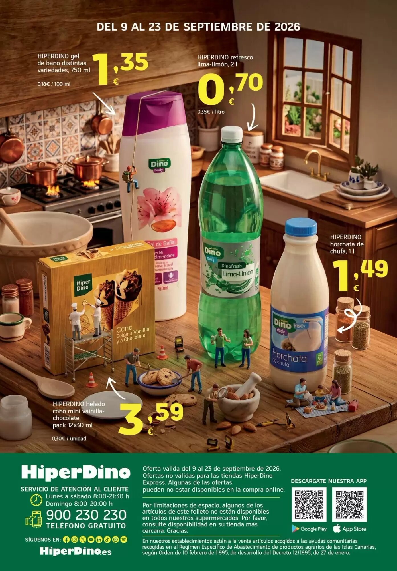 Folleto promocional de HiperDino válido desde el 09/09/2026 - Página 6.