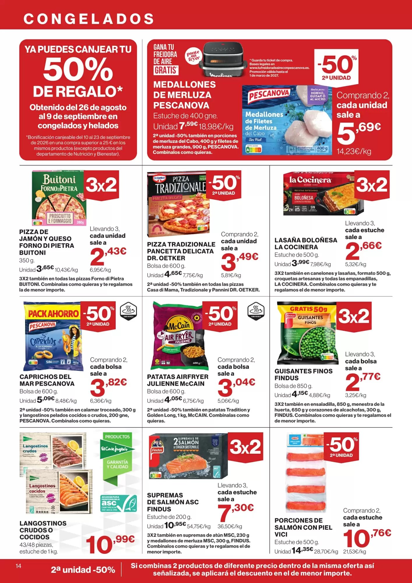 Folleto promocional de Hipercor válido desde el 10/09/2026 - Página 14.
