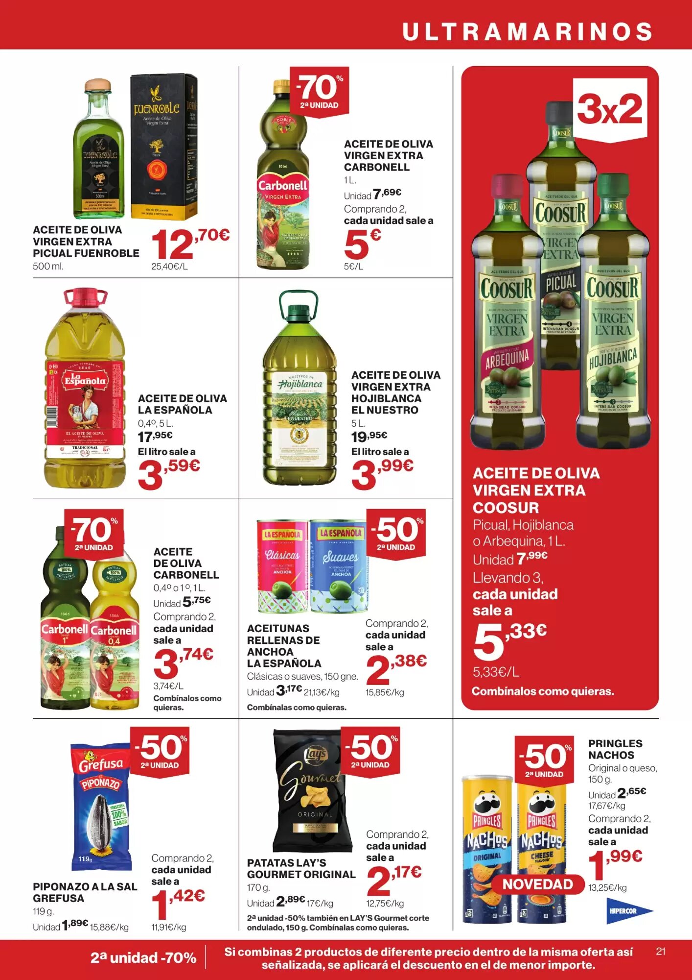 Folleto promocional de Hipercor válido desde el 10/09/2026 - Página 21.
