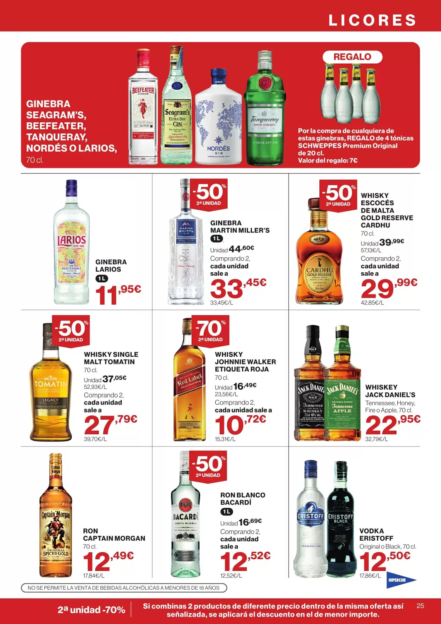 Folleto promocional de Hipercor válido desde el 10/09/2026 - Página 25.