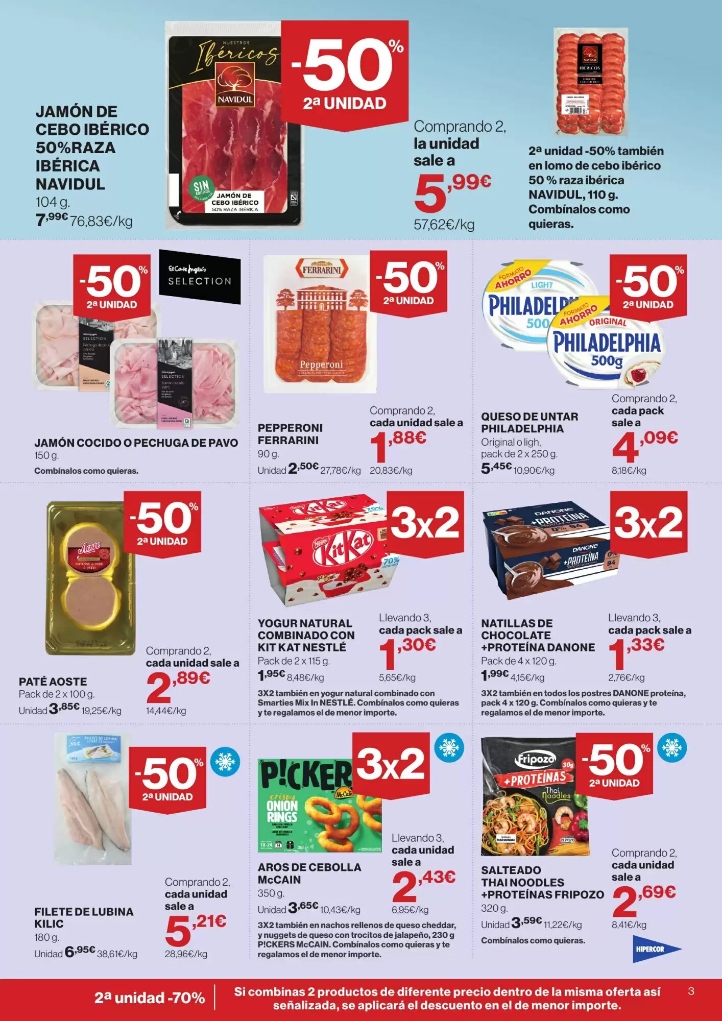 Folleto promocional de Hipercor válido desde el 10/09/2026 - Página 3.