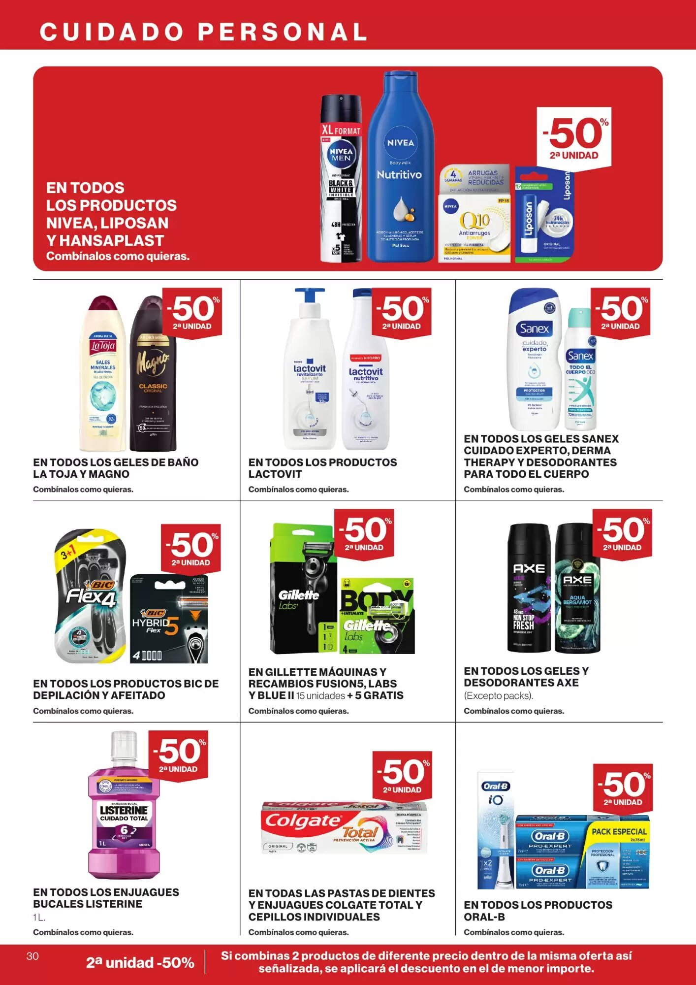 Folleto promocional de Hipercor válido desde el 10/09/2026 - Página 30.