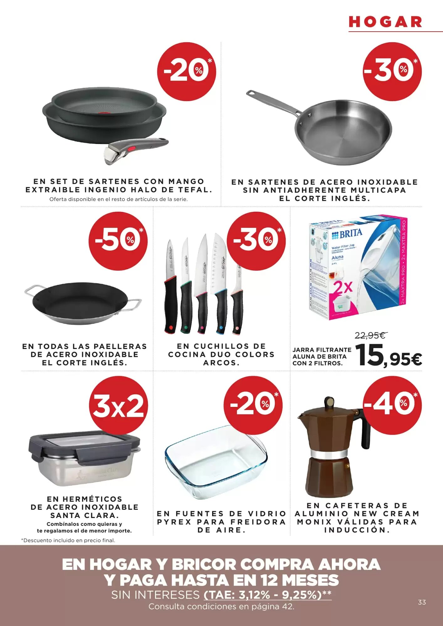 Folleto promocional de Hipercor válido desde el 10/09/2026 - Página 33.