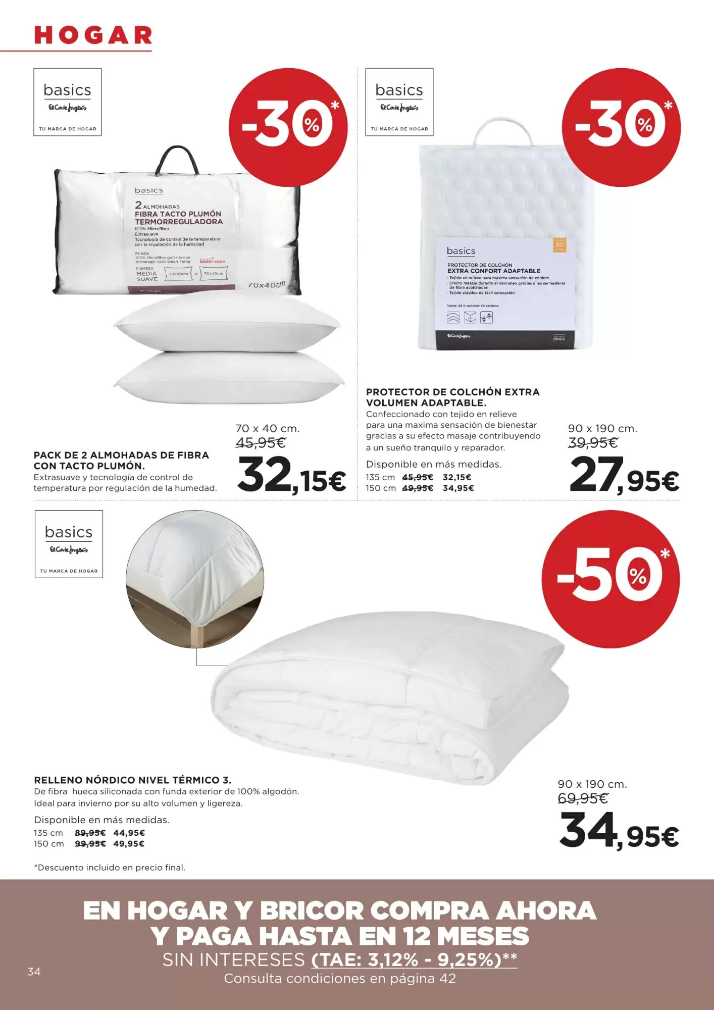 Folleto promocional de Hipercor válido desde el 10/09/2026 - Página 34.