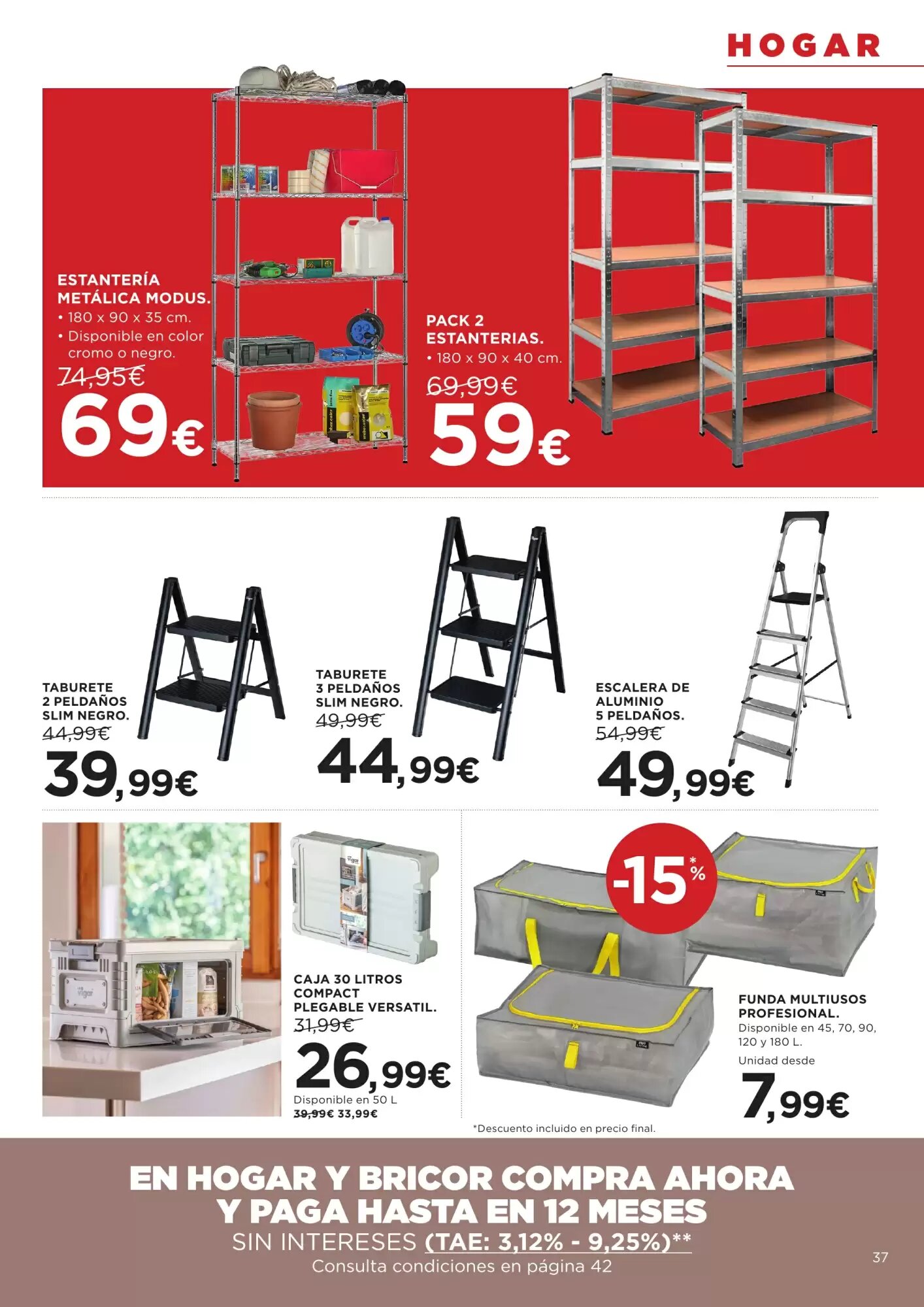 Folleto promocional de Hipercor válido desde el 10/09/2026 - Página 37.