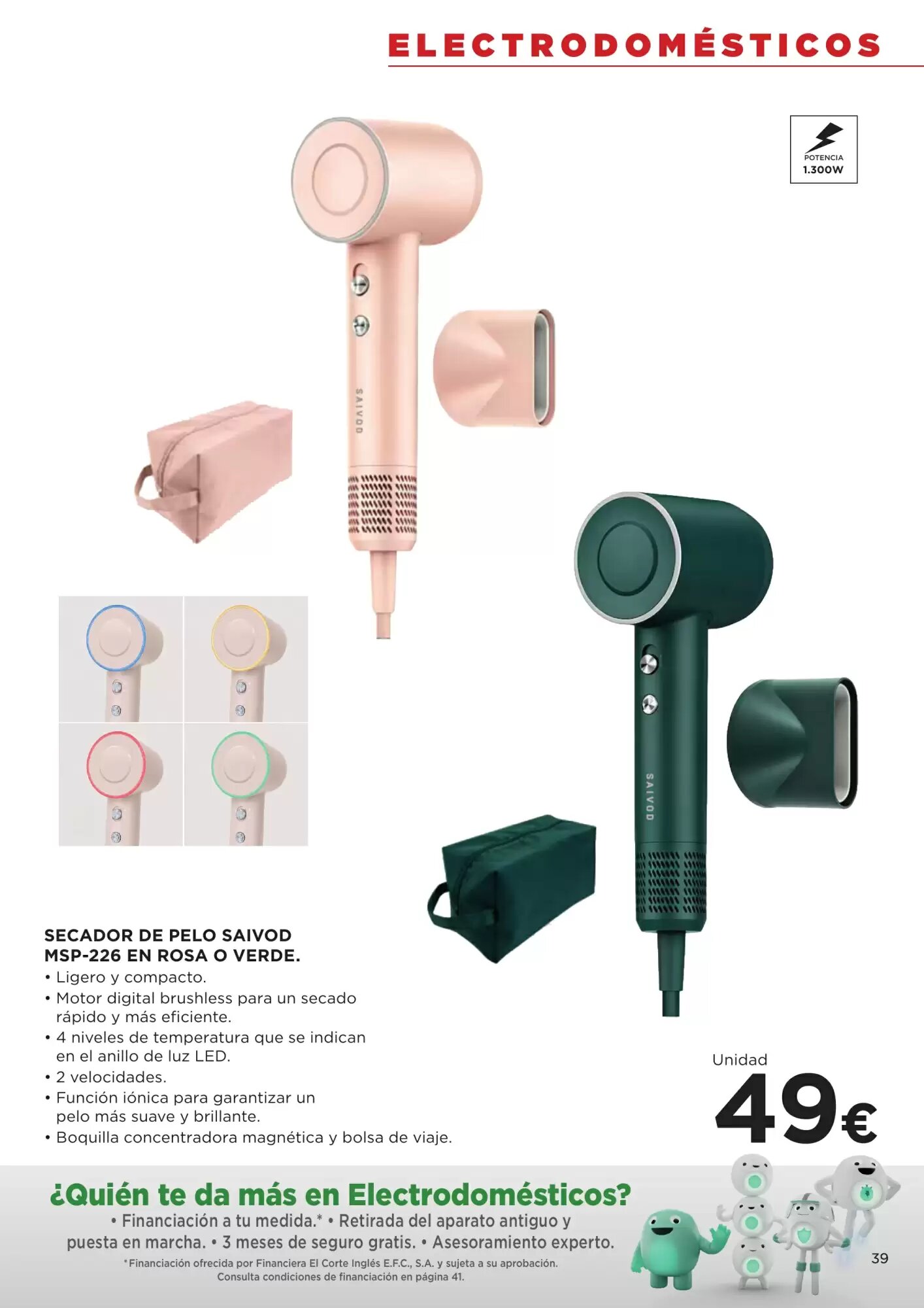 Folleto promocional de Hipercor válido desde el 10/09/2026 - Página 39.
