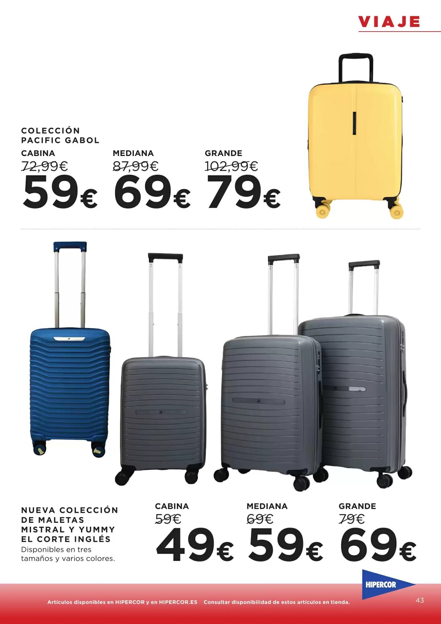 Folleto promocional de Hipercor válido desde el 10/09/2026 - Página 43.