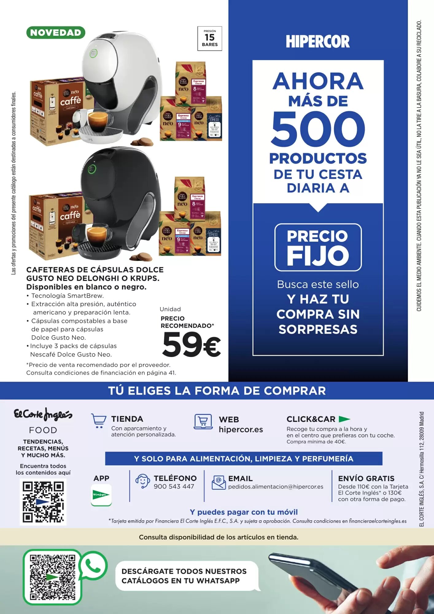 Folleto promocional de Hipercor válido desde el 10/09/2026 - Página 48.