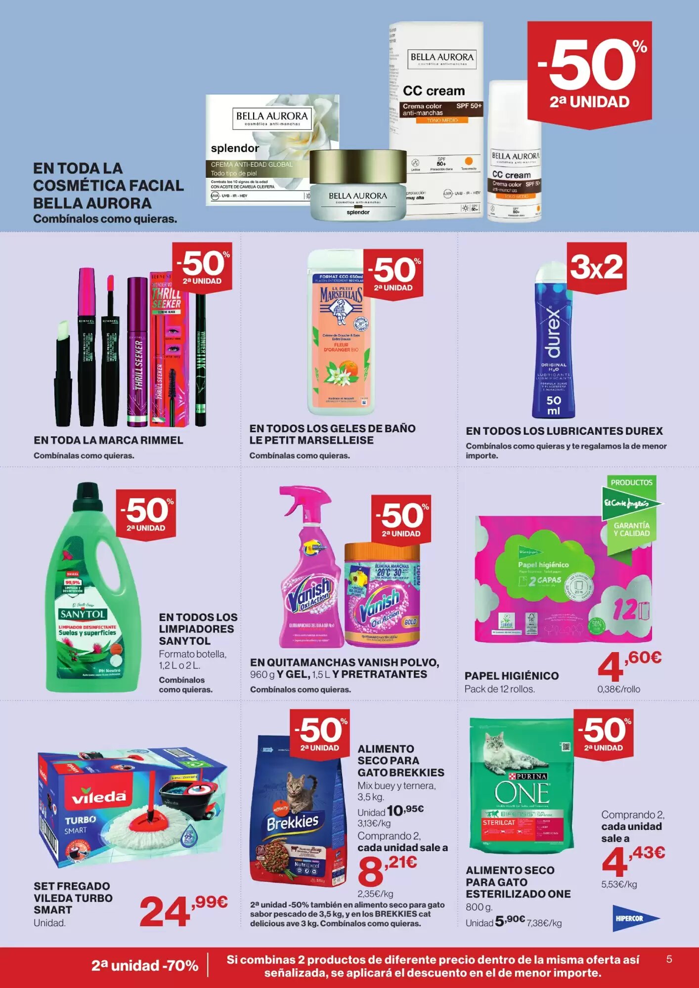 Folleto promocional de Hipercor válido desde el 10/09/2026 - Página 5.