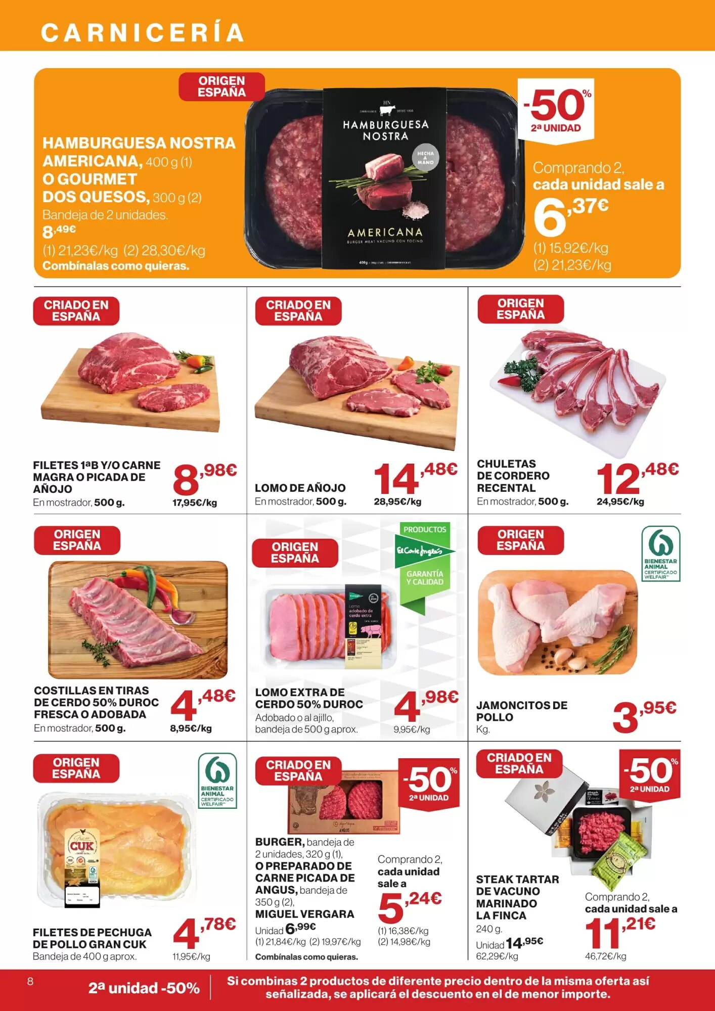 Folleto promocional de Hipercor válido desde el 10/09/2026 - Página 8.